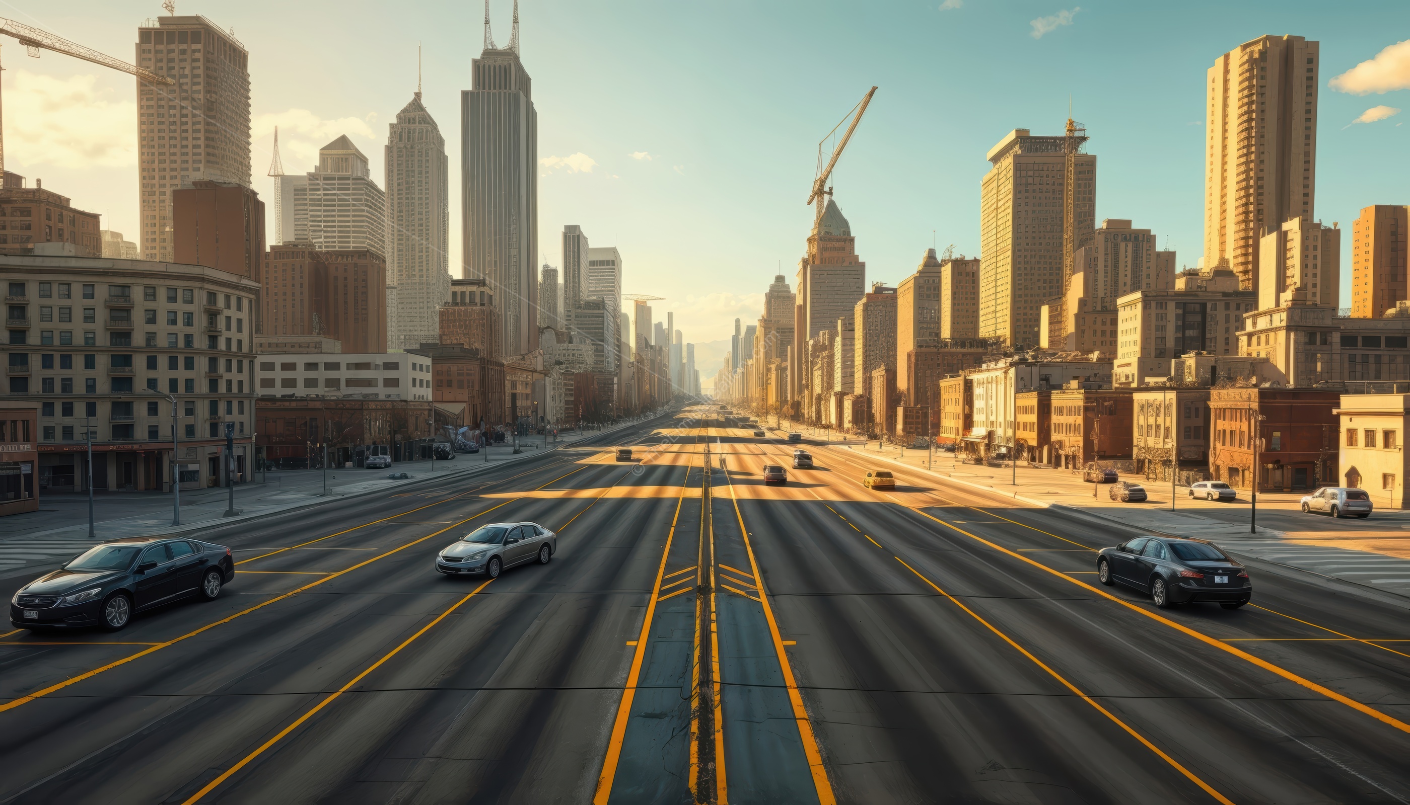 The towering structures and winding streets of Level 11 create a claustrophobic feeling.