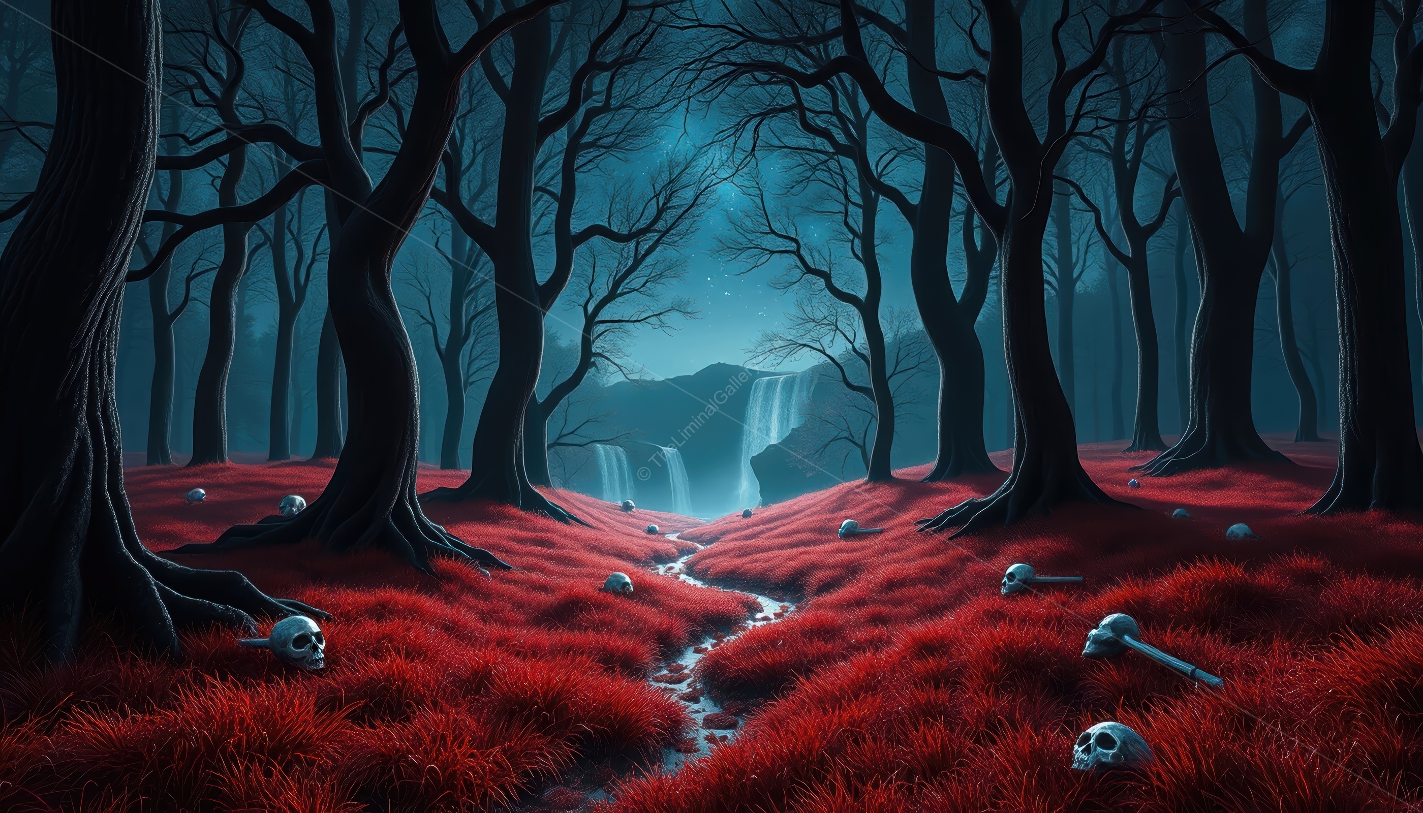 The artificial nature of this paradise in Level 14 creates an unsettling atmosphere.