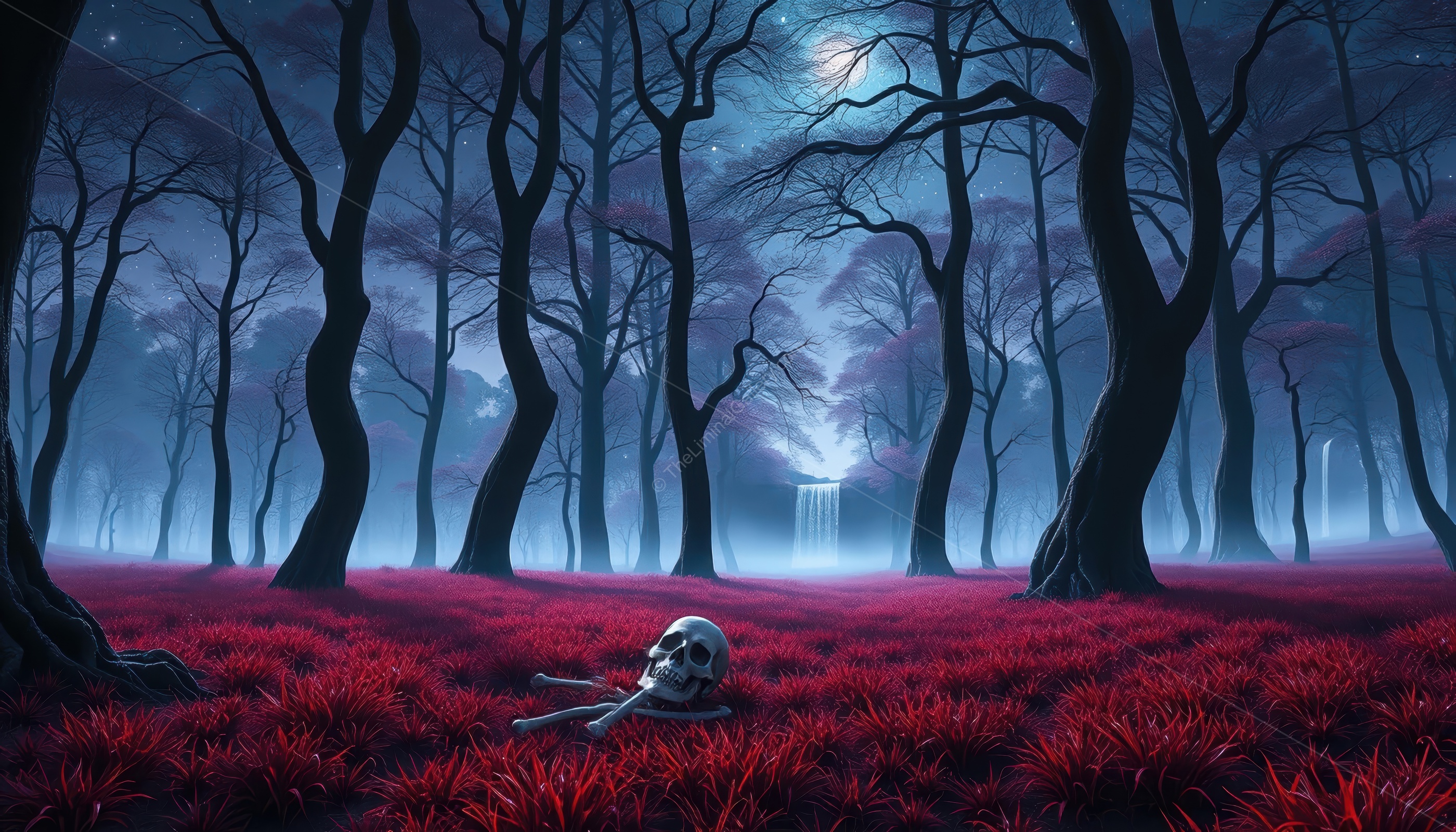 The contrast between the beauty and the unease creates a chilling atmosphere in Level 14.