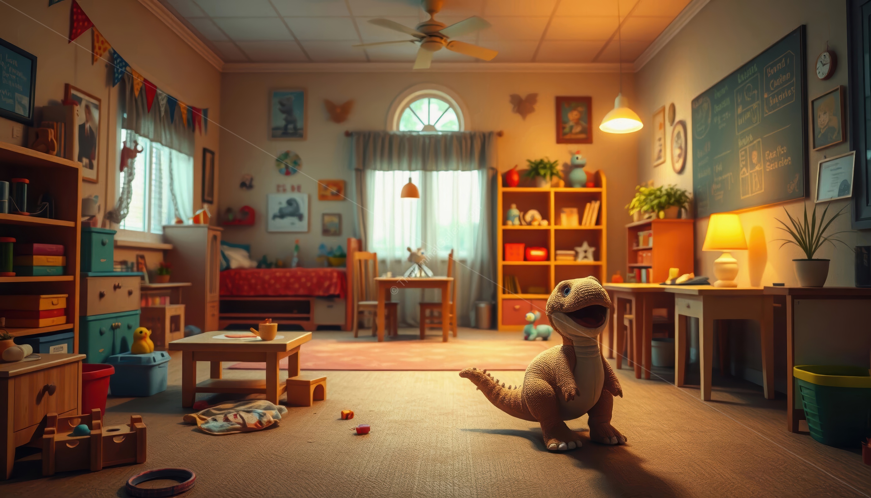 The familiar environment of Level 18, distorted by time, creates an unsettling feeling.