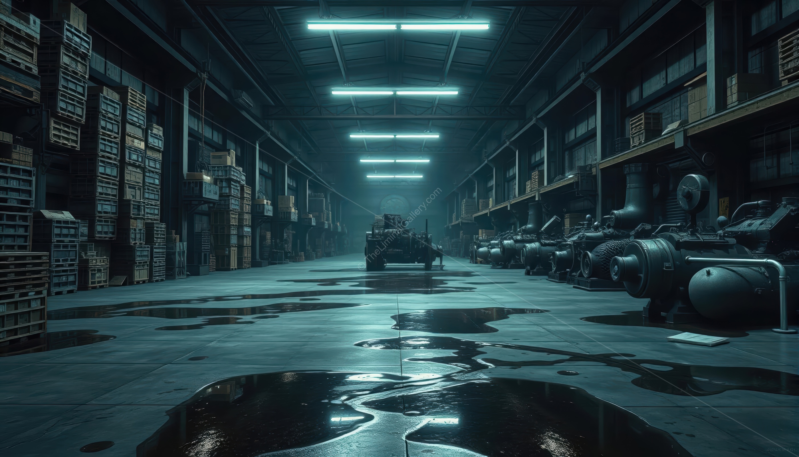The sheer scale and emptiness of Level 20 emphasizes the feeling of being lost.