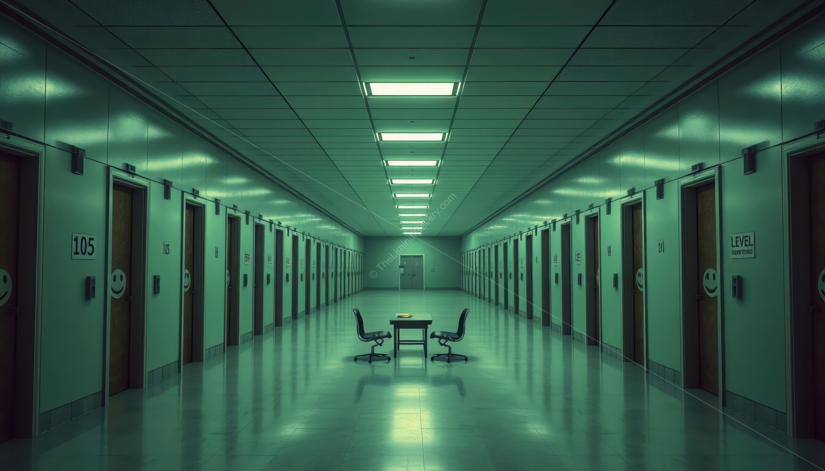 The mystery of what lies behind each numbered door is unsettling.