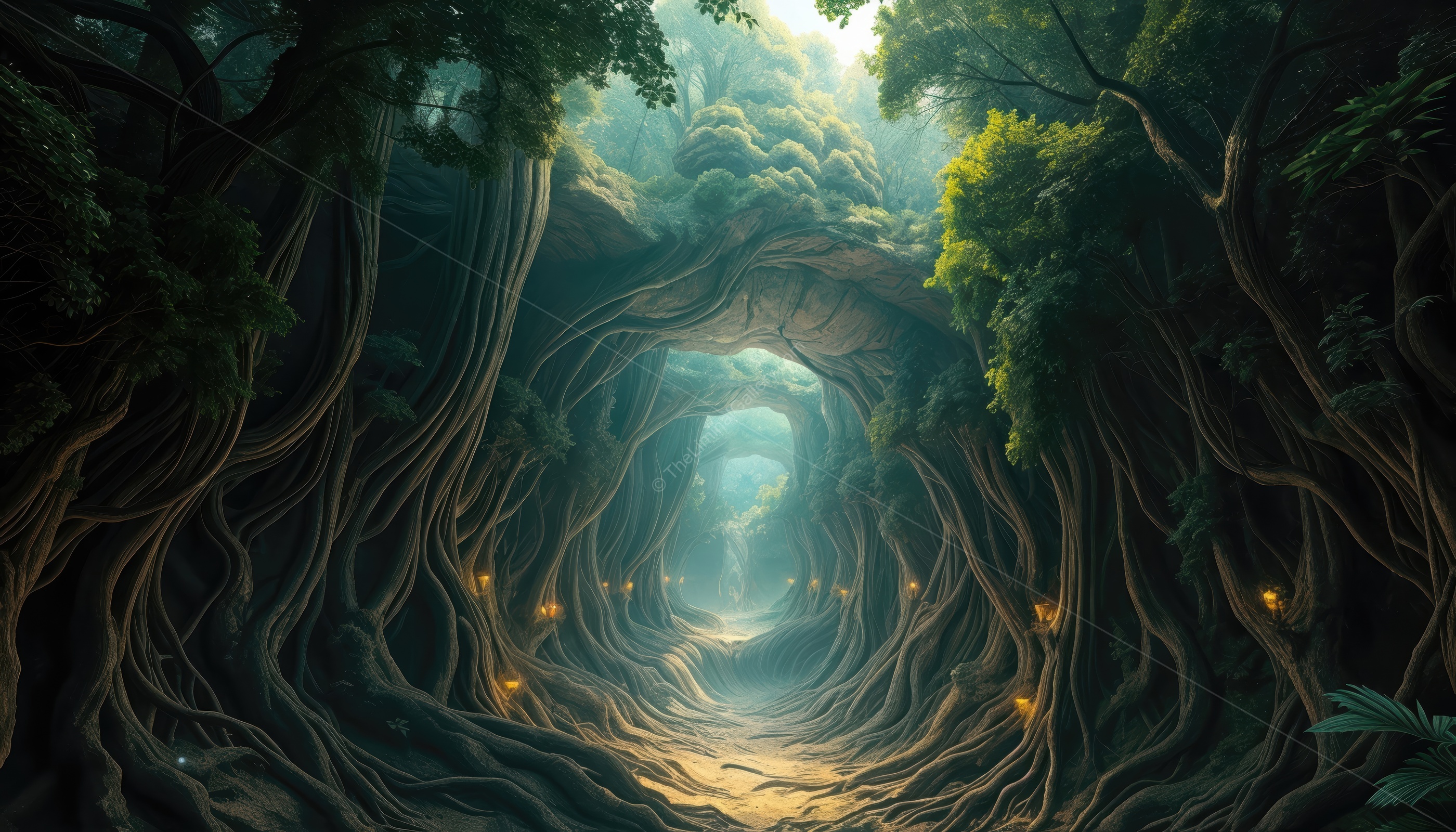 The blend of nature and the uncanny creates a distinct atmosphere in Level 23.