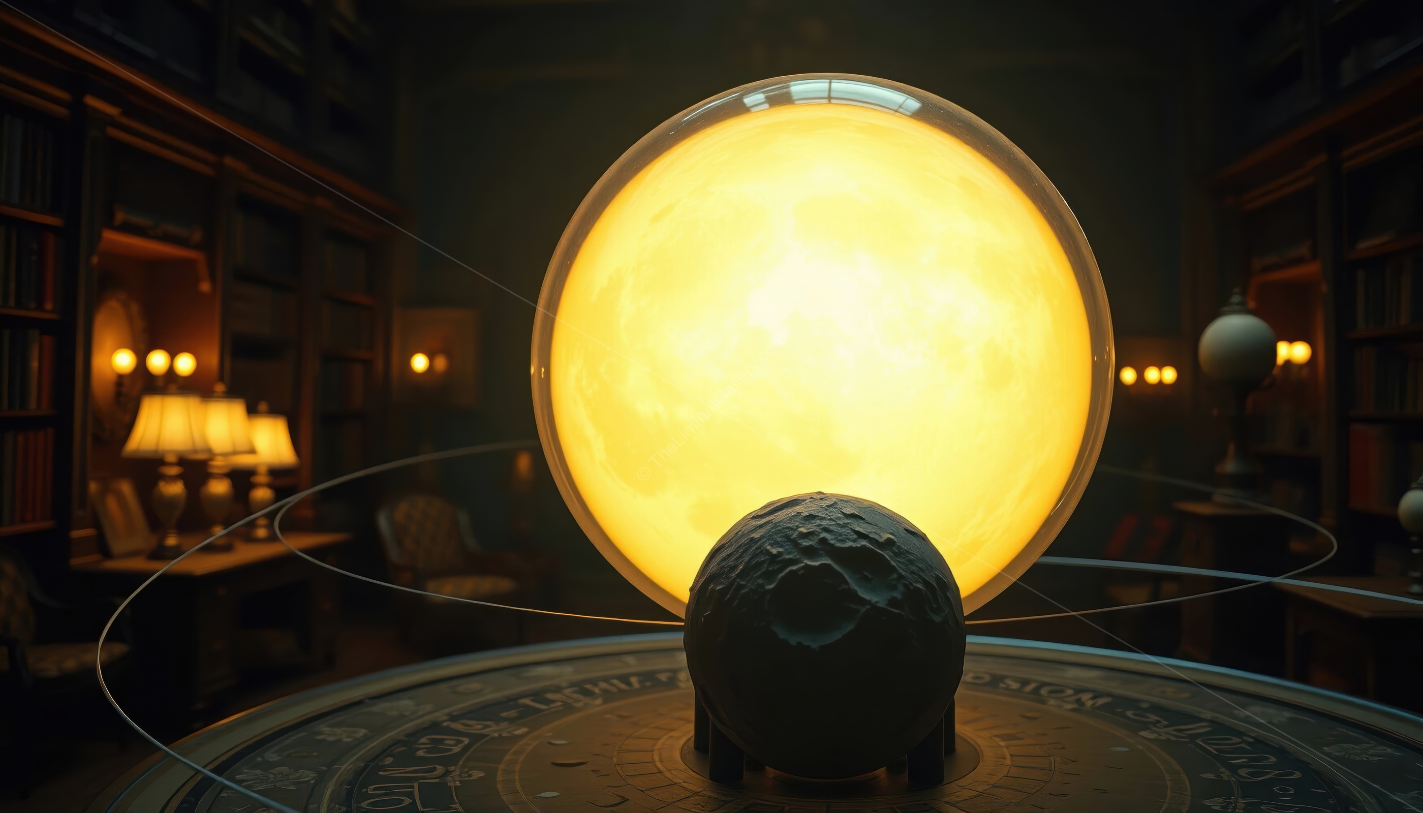 The cold, unforgiving surface of the moon adds to the sense of isolation.