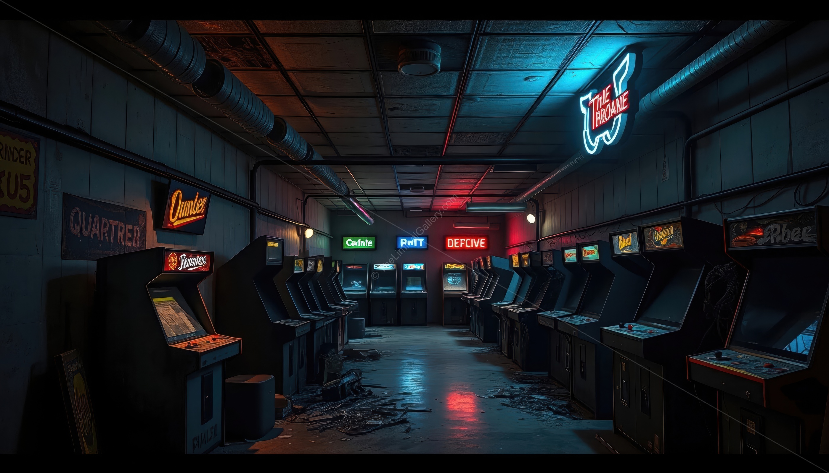 The vast openness of Level 25 is made unsettling by its emptiness and repetition.