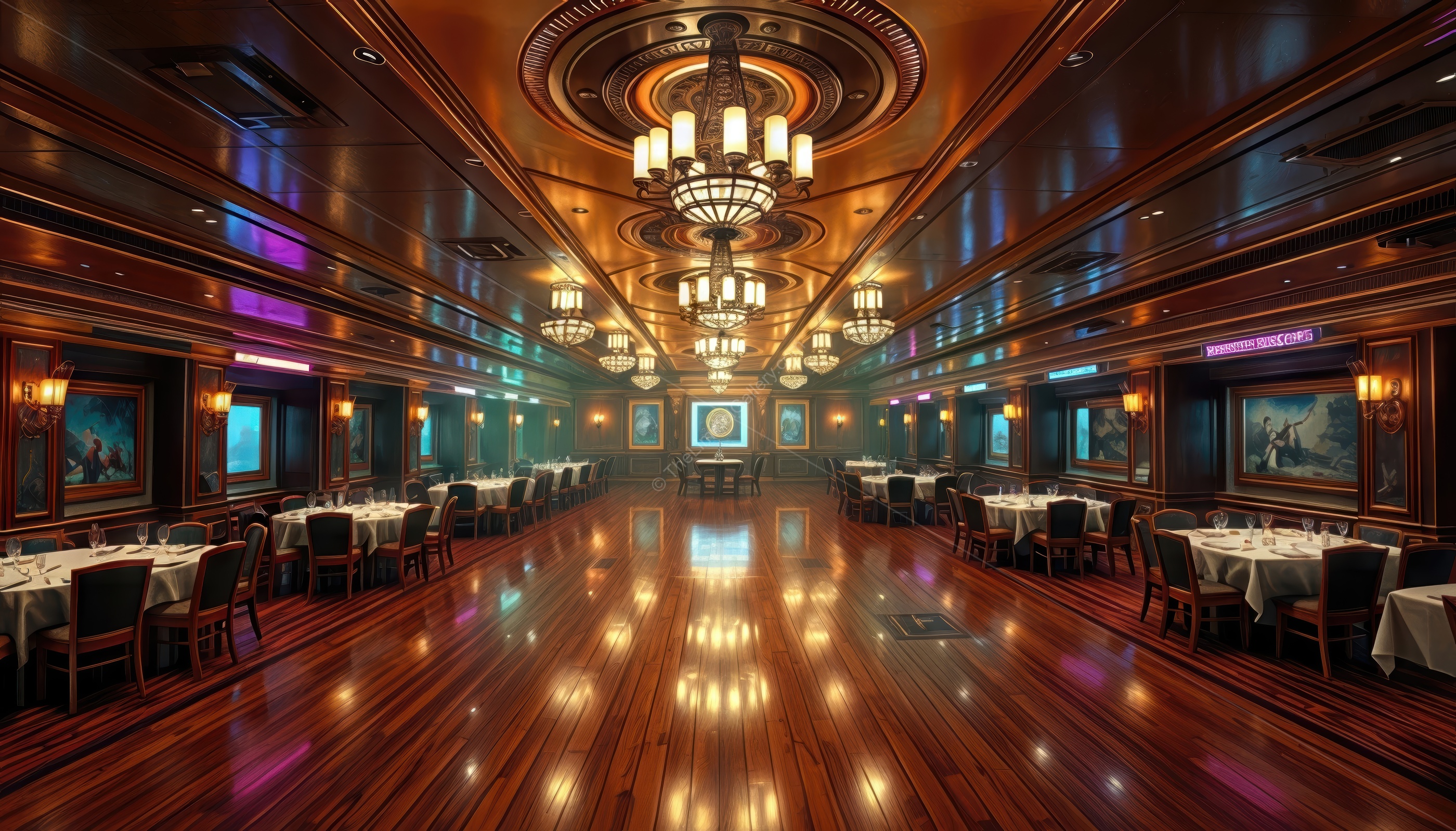 The party atmosphere of Level 26 takes on an unsettling, dreamlike quality.