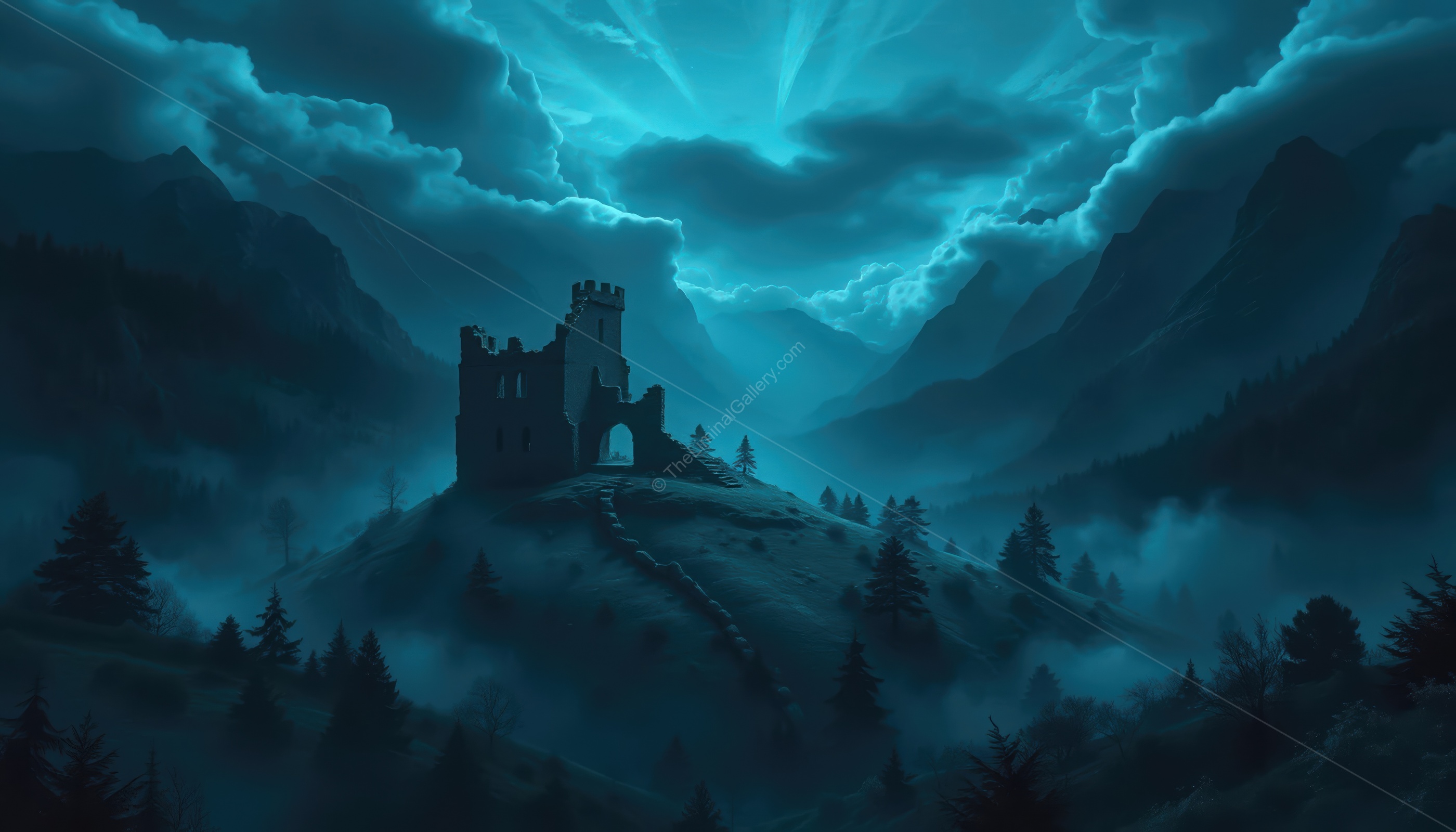 The blend of fantasy and liminality creates an eerie environment in Level 28.