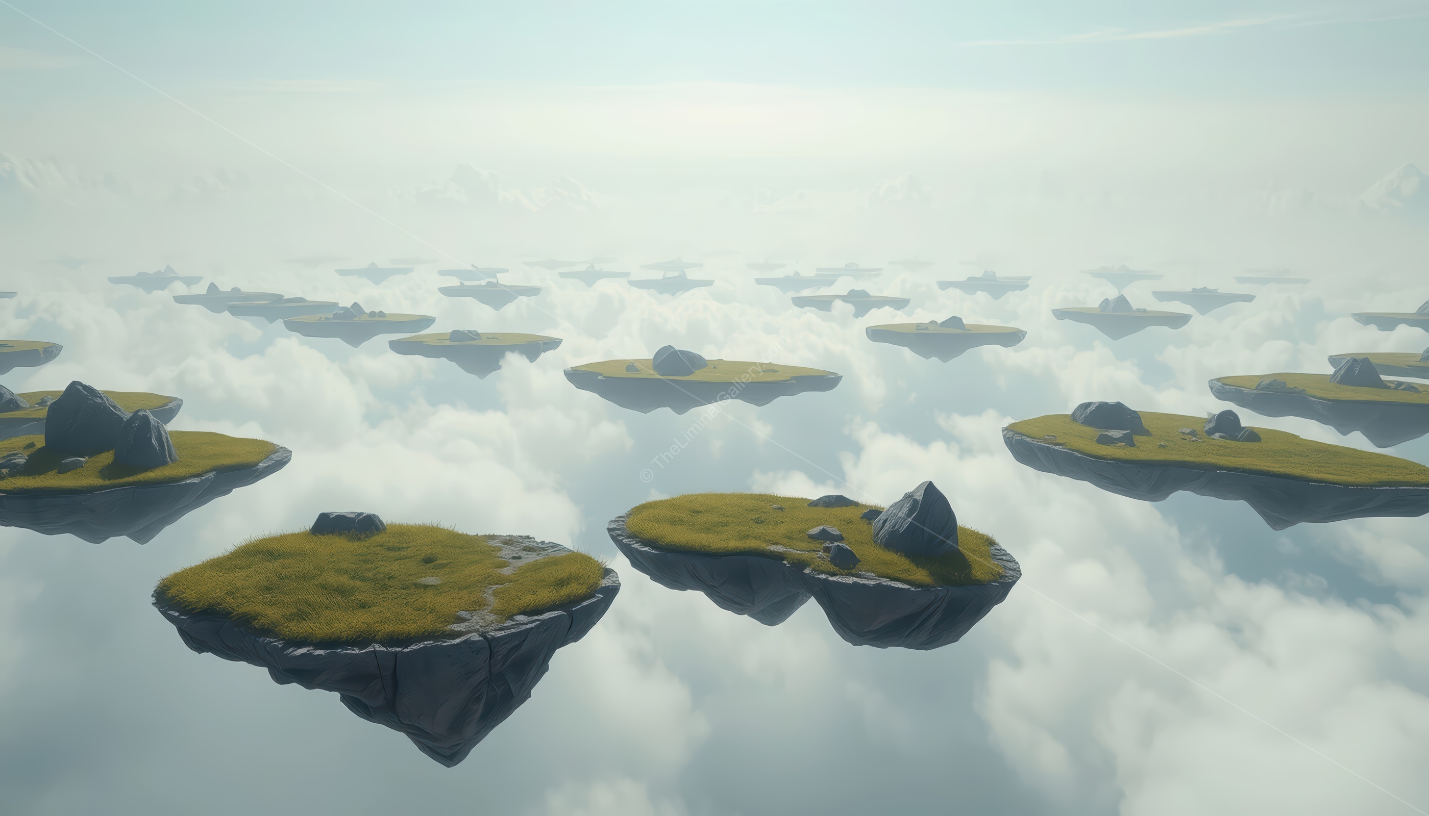 The surreal environment of Level 30 creates a sense of unreality.