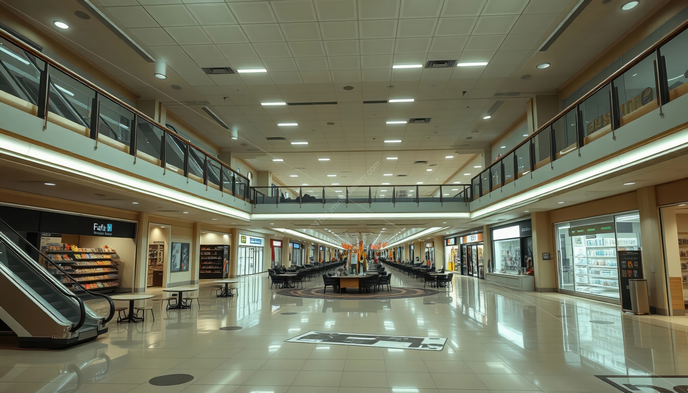 The endless commercial corridors make it a nightmarish experience.