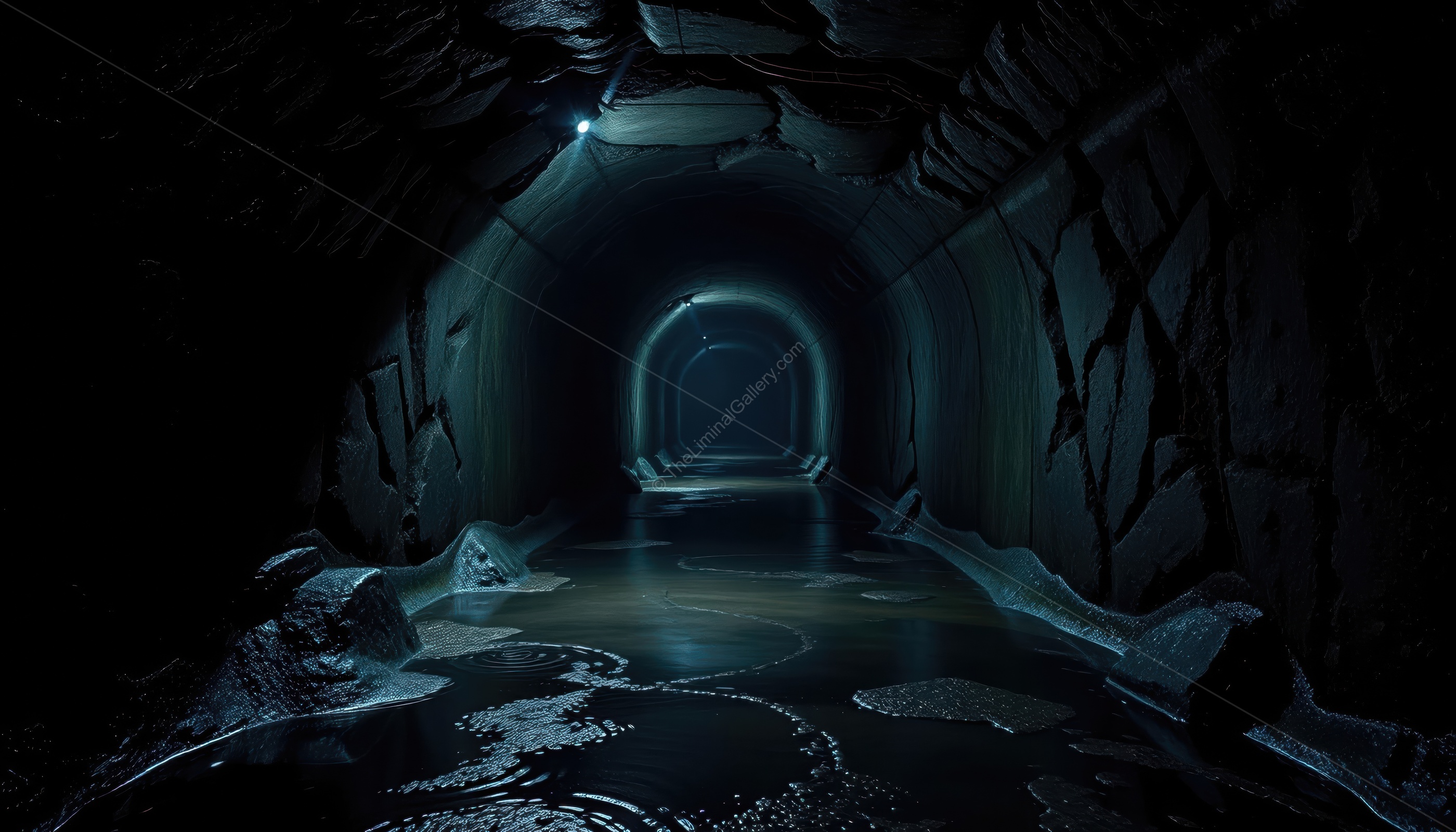 The constant darkness and tight spaces create an uneasy atmosphere.