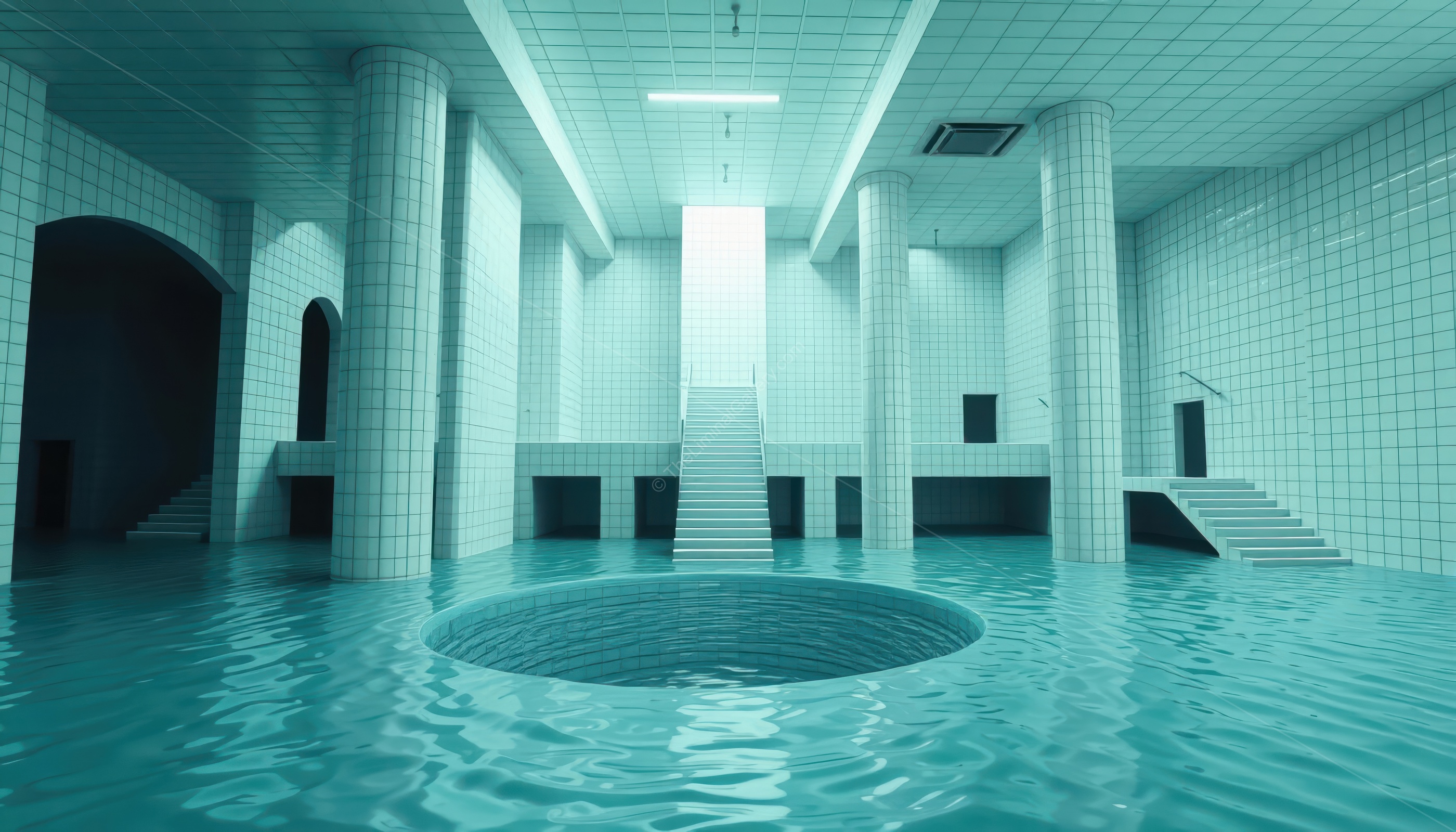 The tranquil, dreamlike scene of Level 37 is deceptive.
