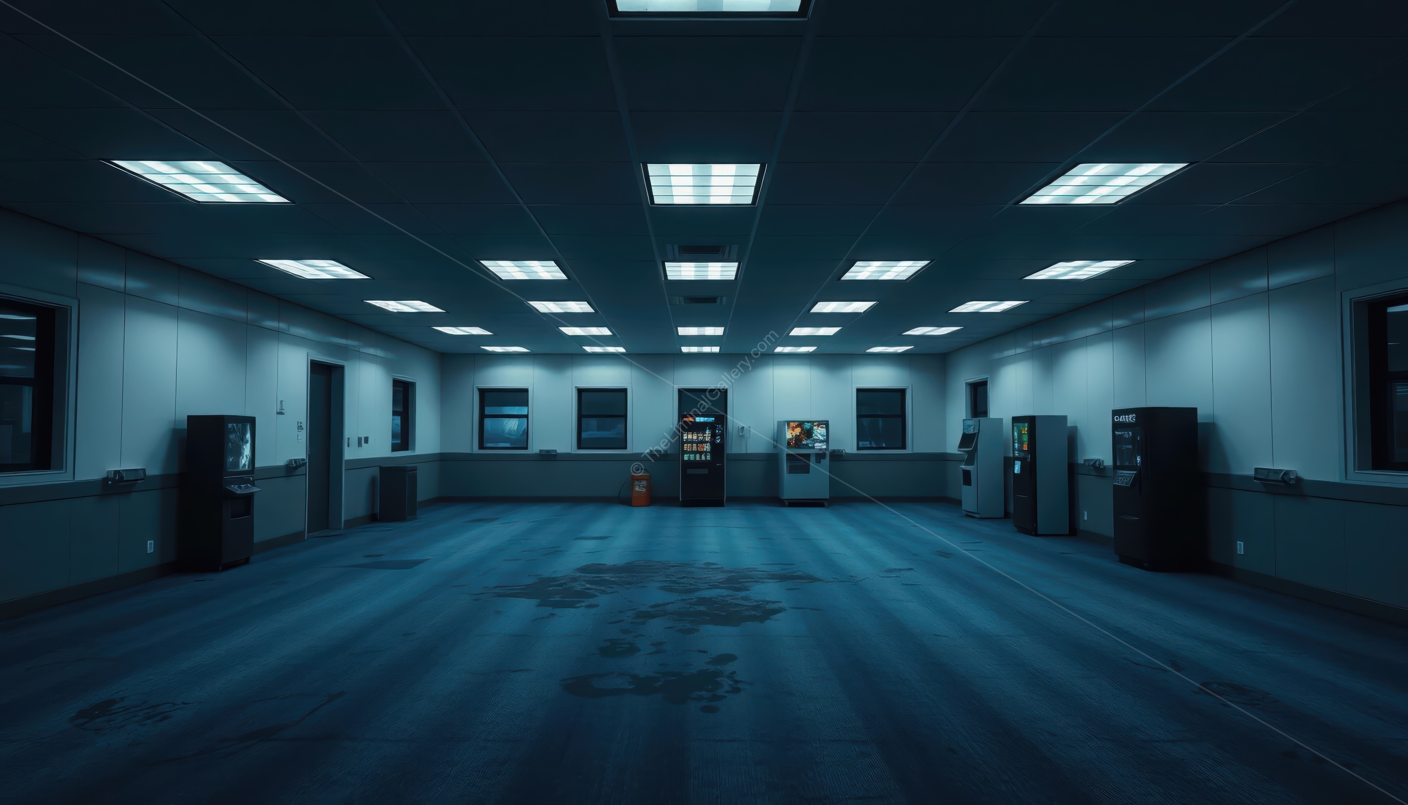 The emptiness and echoing silence of Level 4 create a chilling ambiance.