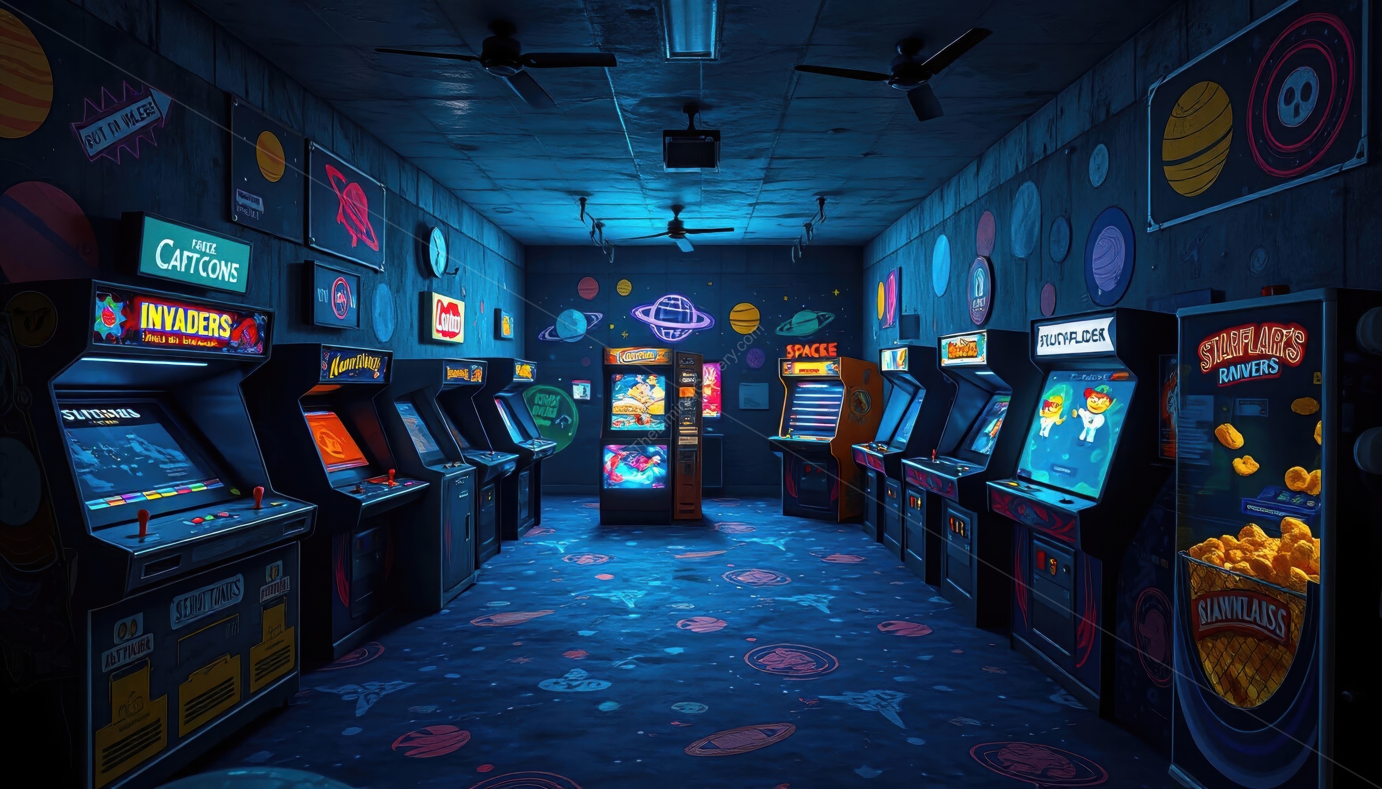 The emptiness of the place creates an atmosphere of eerie nostalgia.