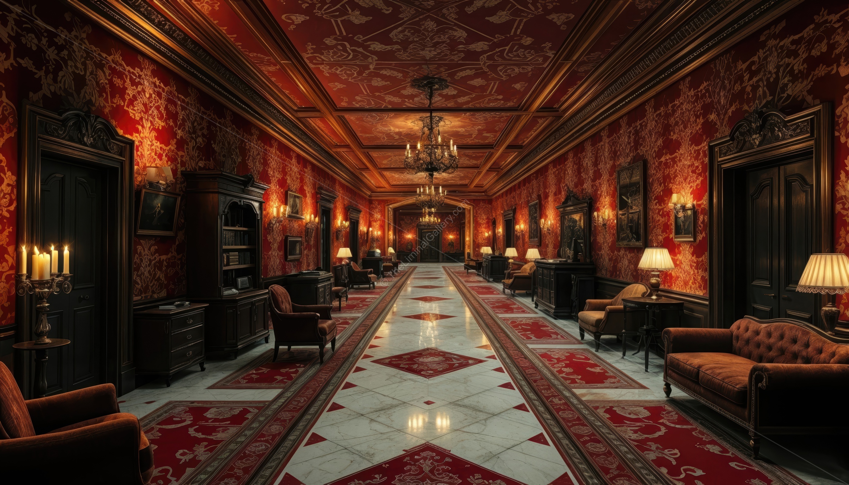 The chilling silence and the empty hallways create a haunting experience.