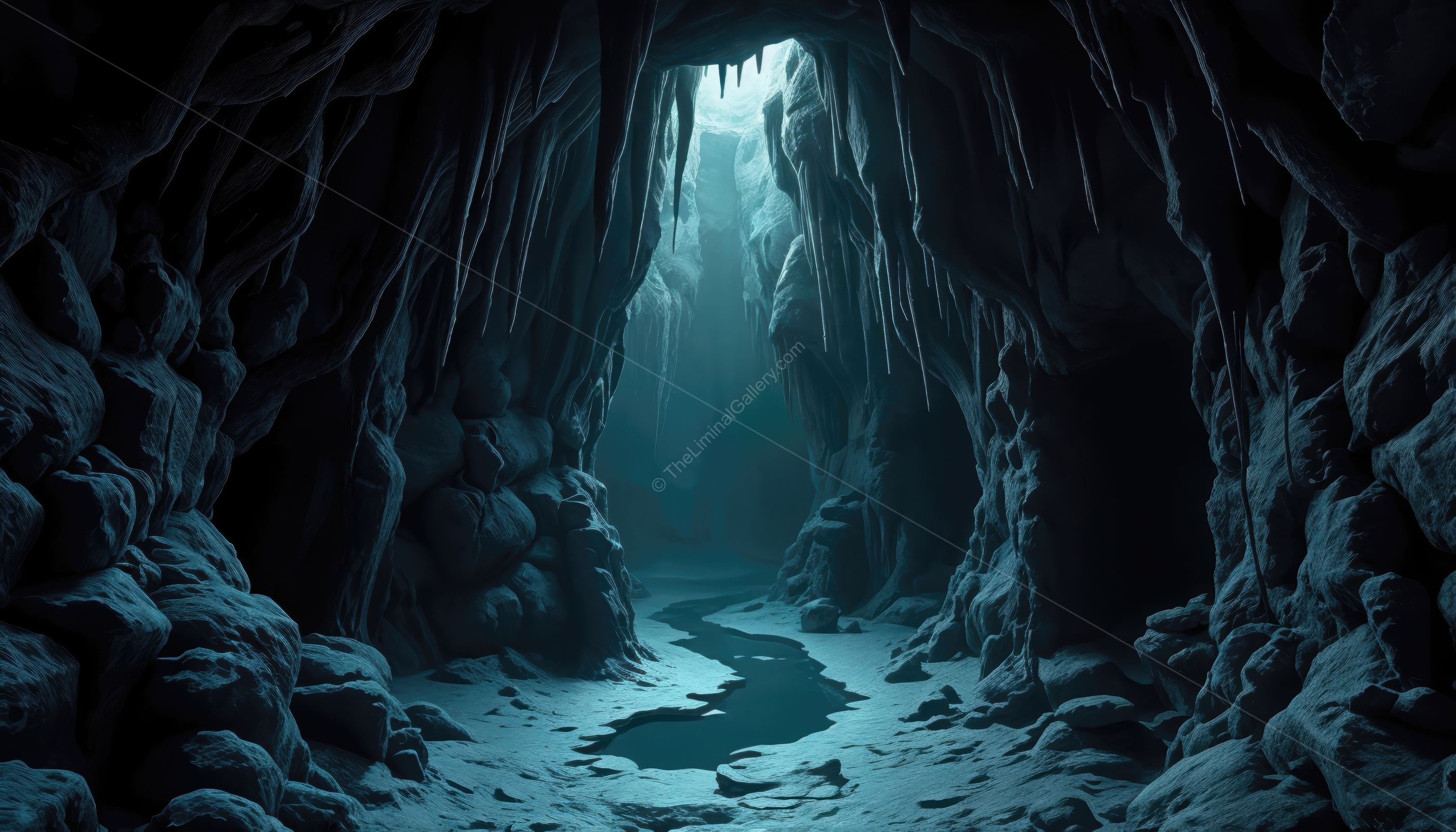 The dark and twisting passages can easily confuse and disorient.