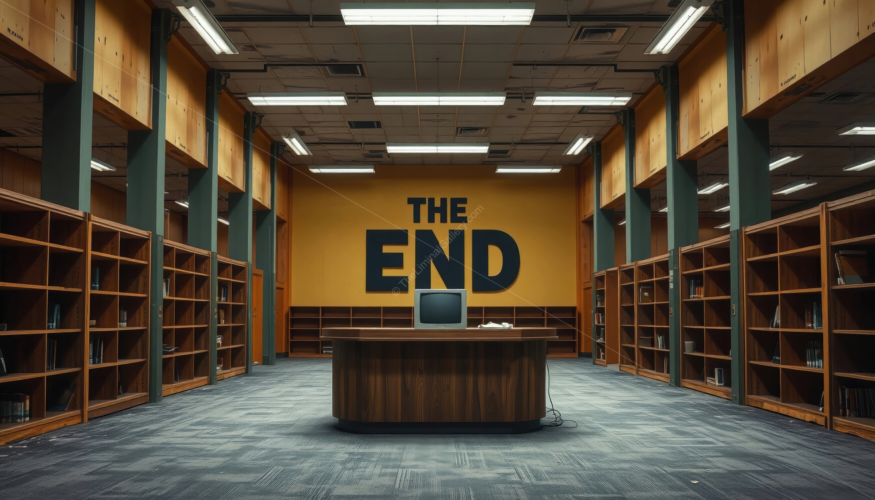 The infinite, empty void offers a chilling and ultimate liminal experience.