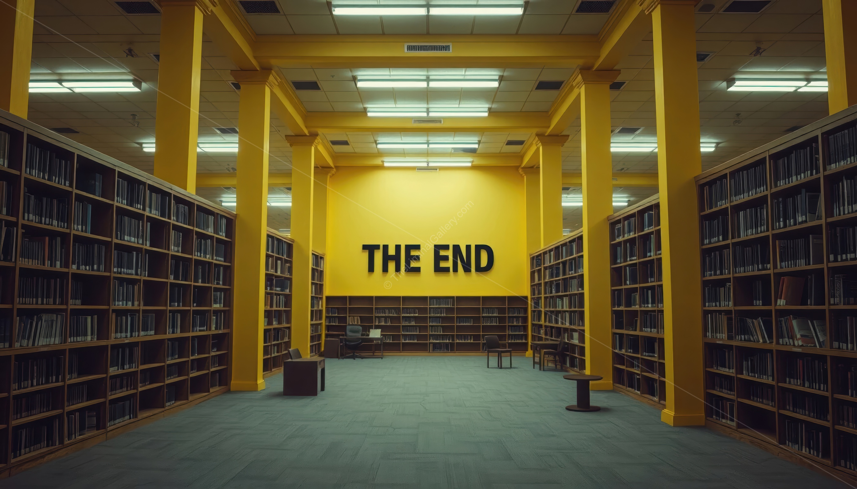 The ultimate liminal space is a vast, empty void.