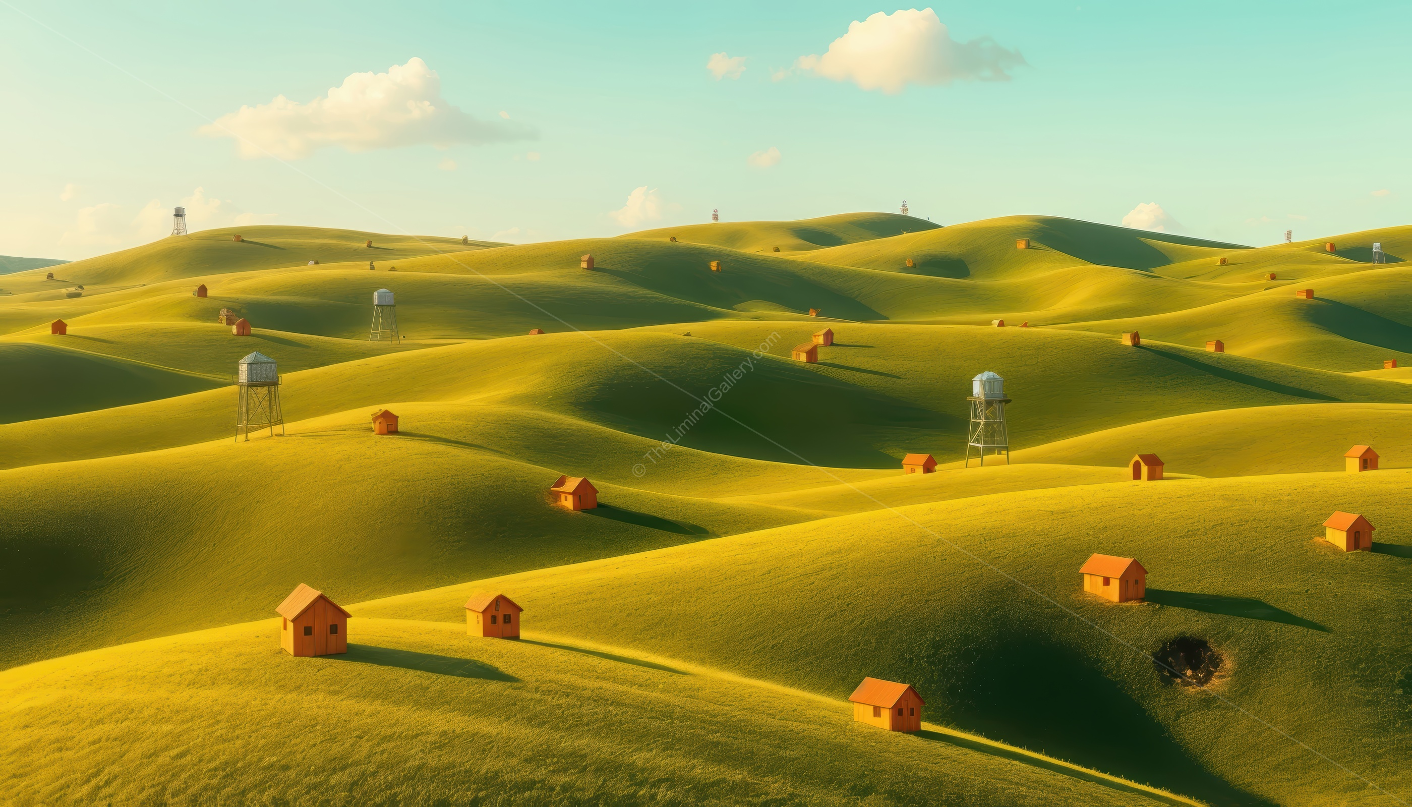The blurred images and the distorted perspective of the world create an unsettling experience.