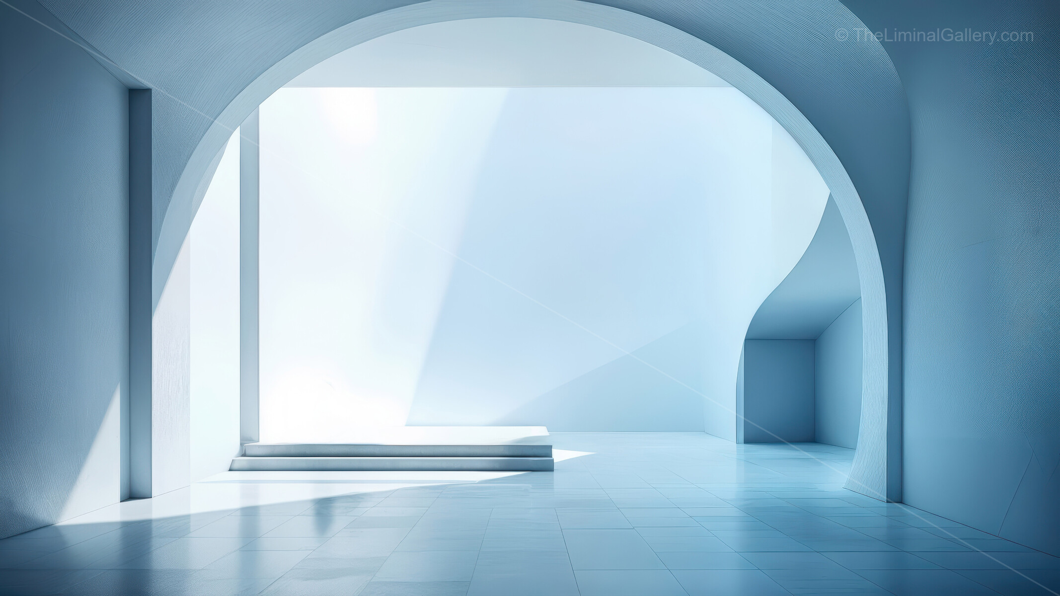 Contemporary space glows with gentle illumination, highlighting unique geometry and casting soft shadows that foster relaxation and thoughtful creativity