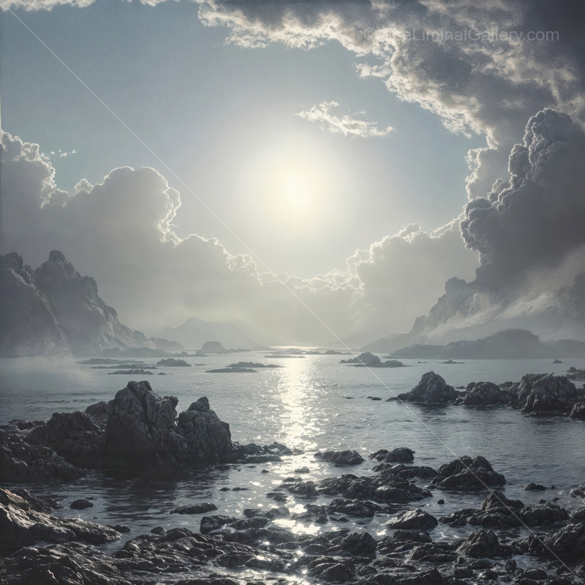 Mystical landscapes unveil a serene future in a distant world full of wonder