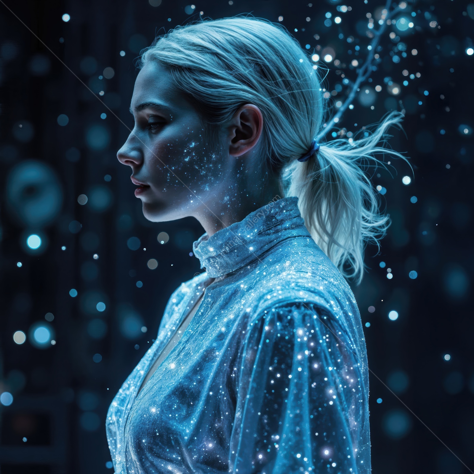 Glimmers of the future in a cosmic landscape explore the mysteries of space and identity