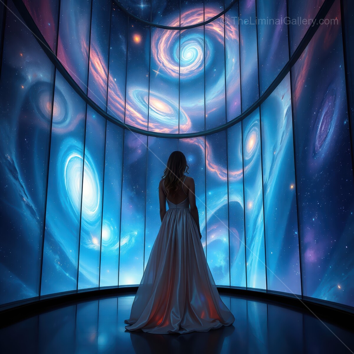 Exploring the cosmos through a stunning cosmic escape in a dreamy universe