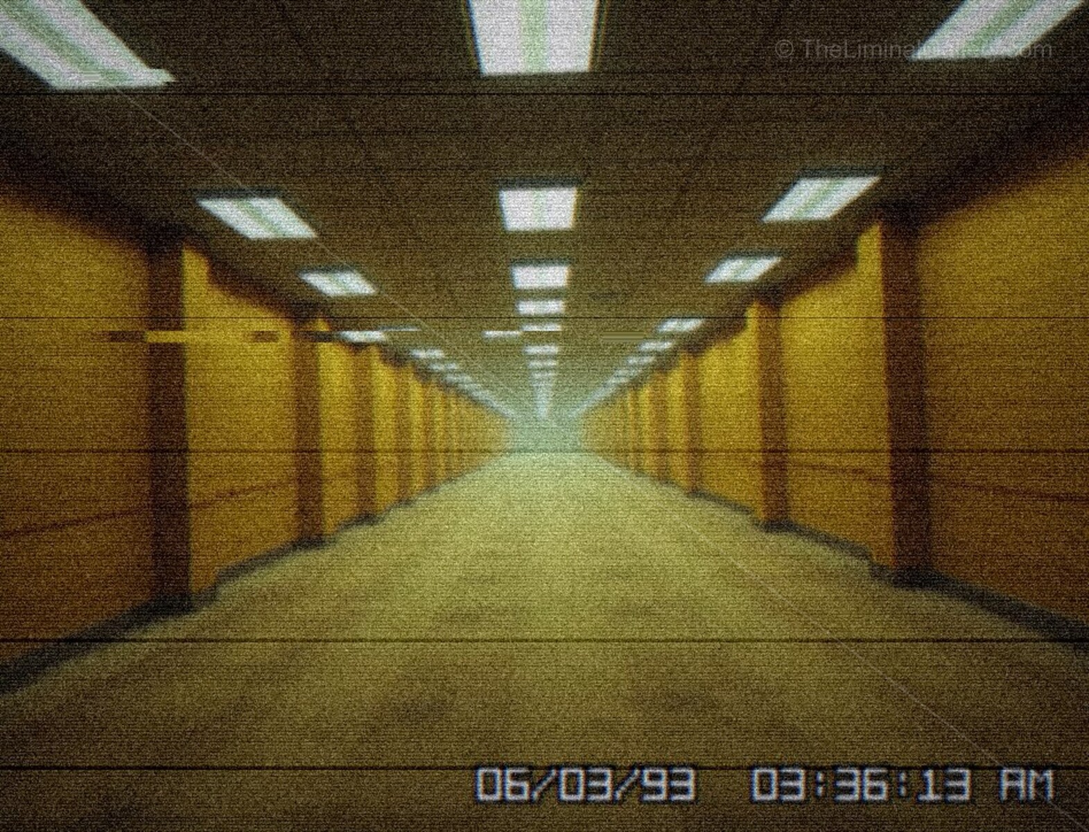 A cold, sterile feeling pervades Level 0, The Lobby, emphasizing the vast emptiness and unsettling familiarity.