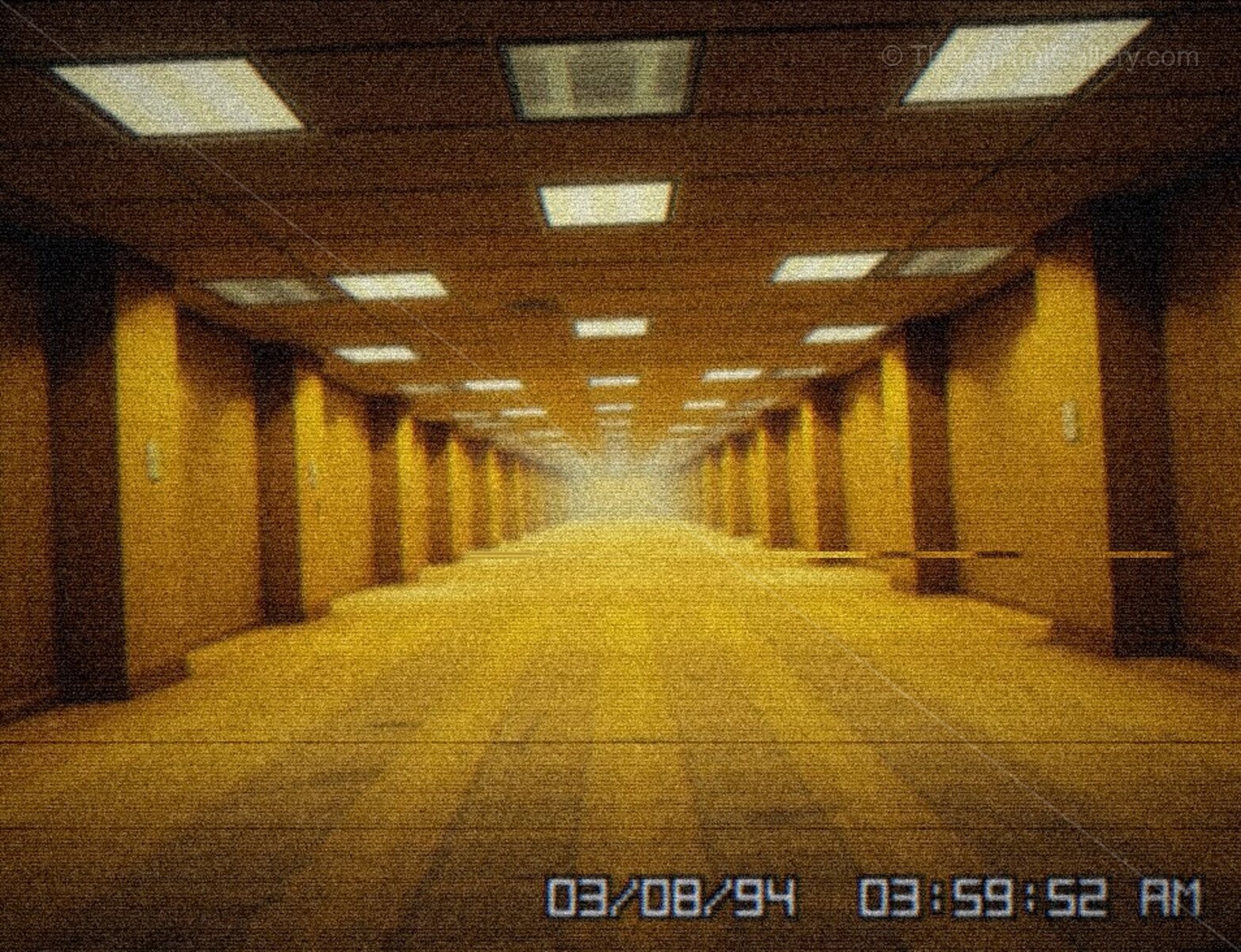 The musty, stale air and repetitive patterns in Level 0, The Lobby, heighten the unsettling and isolating experience.