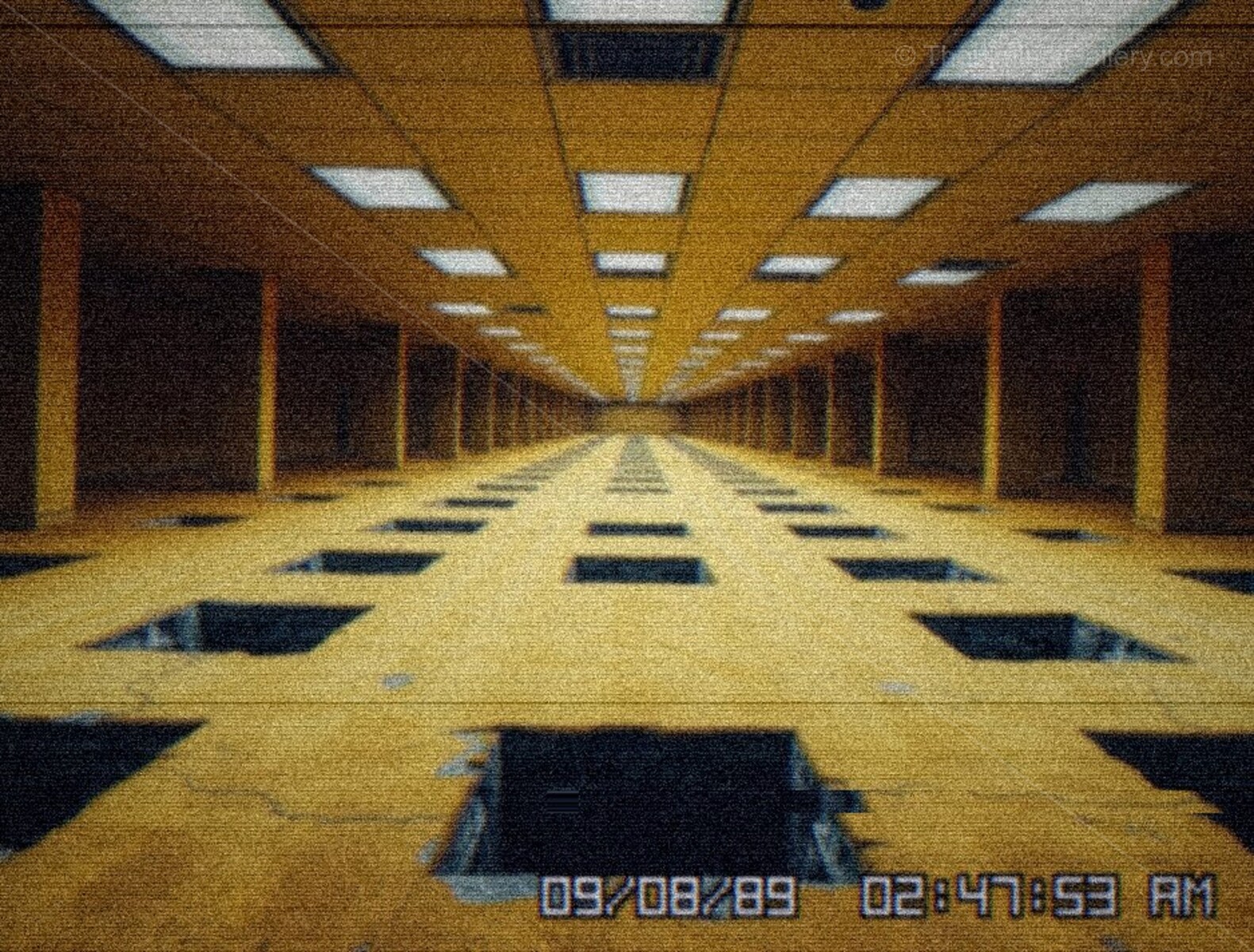 The threat of falling into the abyss adds a layer of danger to the already unsettling experience in Level 0.