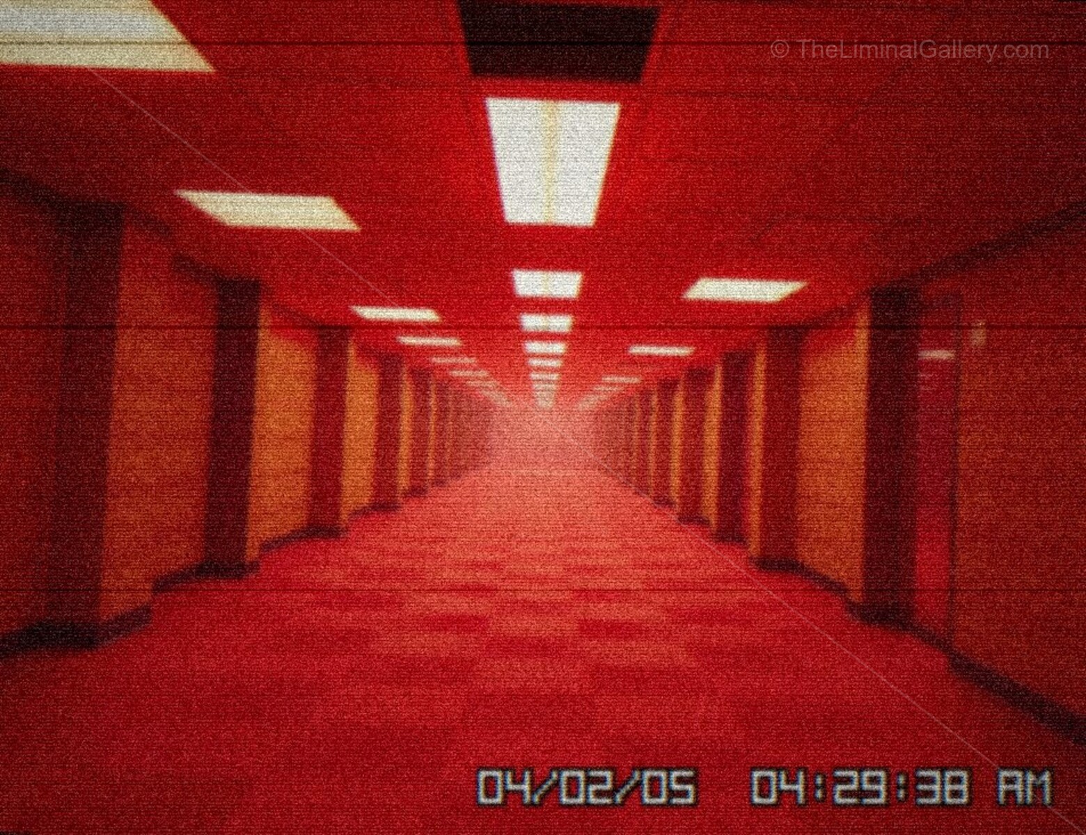 A sense of danger is palpable within the unsettling red glow of Level 0.