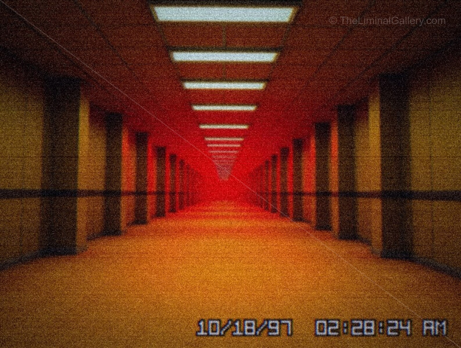 The red rooms create an altered and terrifying version of the familiar setting of Level 0.