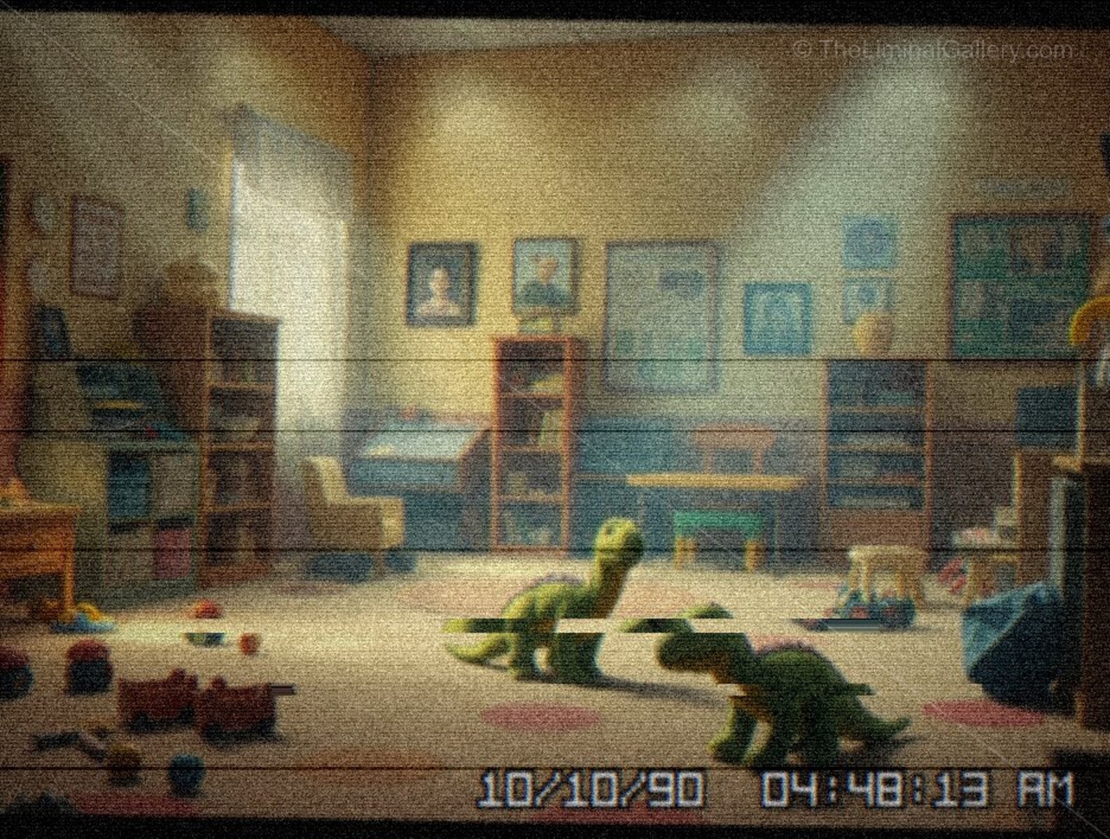 A nostalgic yet distorted environment in Level 18, Memories, evoking dreamlike familiarity and uncanny liminality.