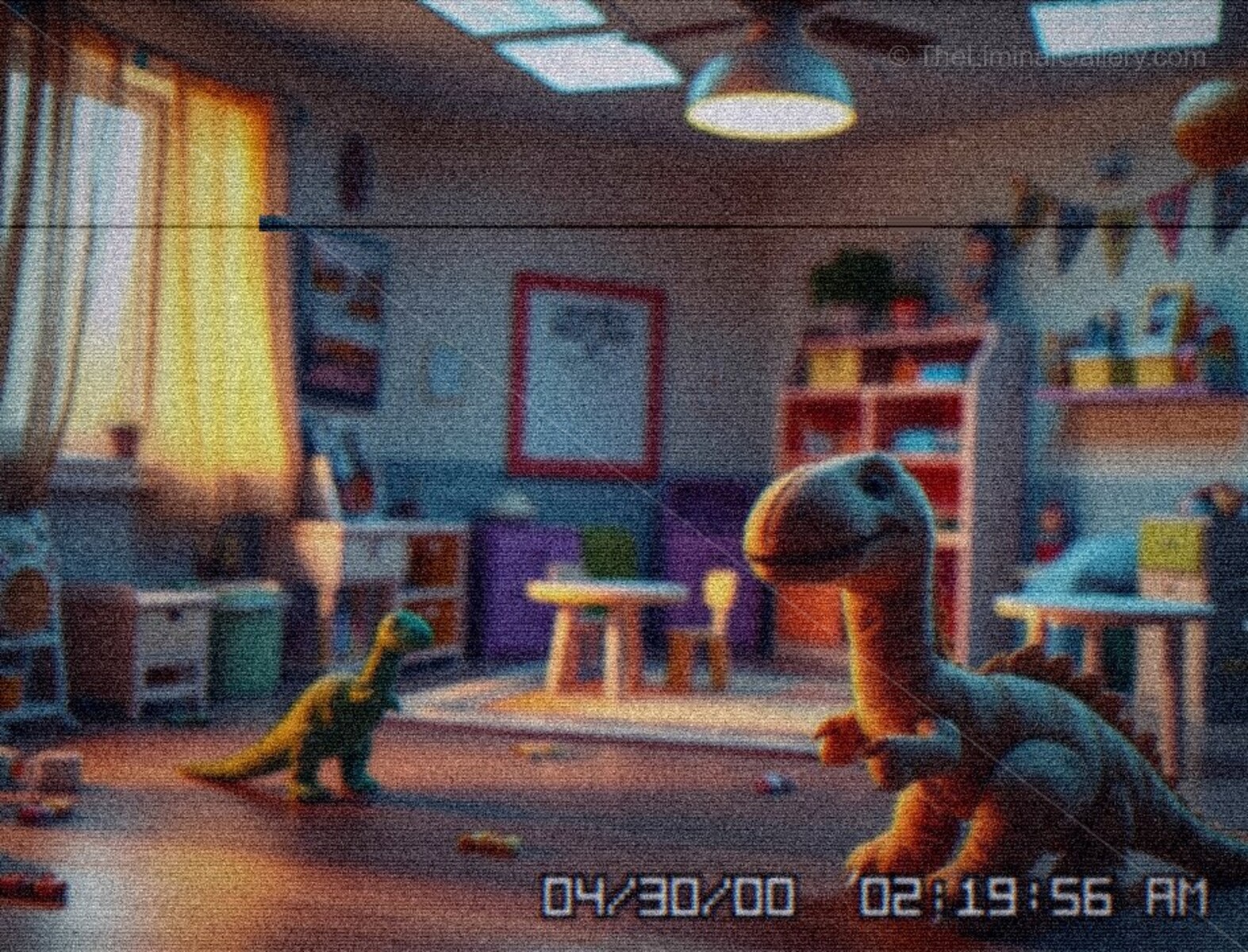 The uncanny familiarity of Level 18's settings creates a distorted experience.