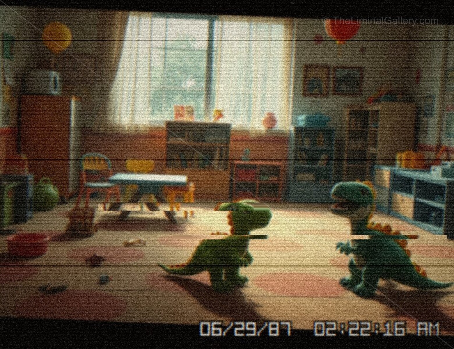 The nostalgic yet unsettling environment of Level 18 evokes a sense of unease.