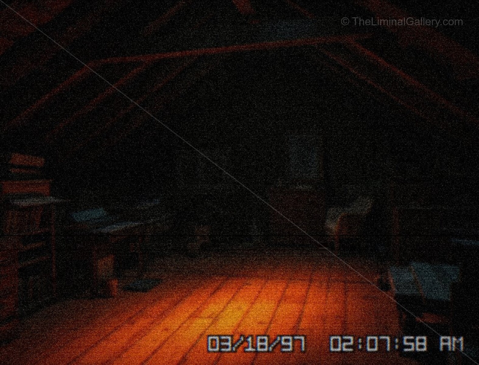 Creaky wooden floorboards and dim lighting define Level 19, Attic Floorboards, a hauntingly familiar liminal space.
