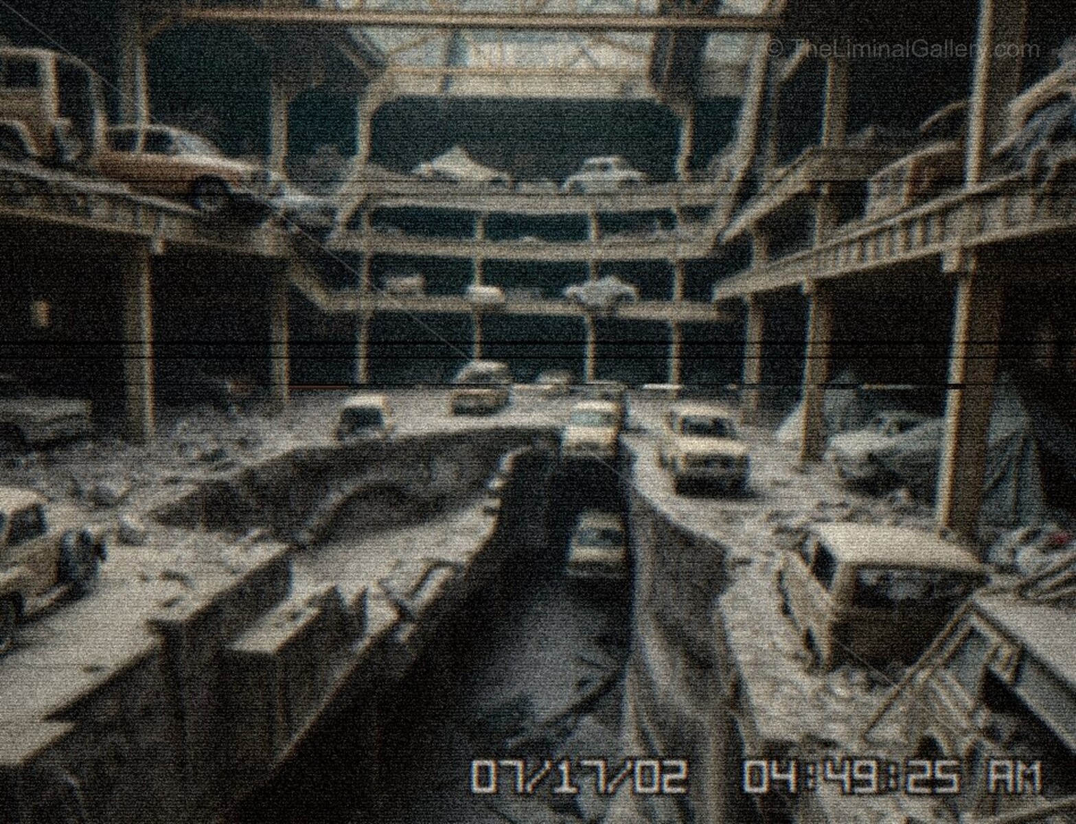 The desolation of Level 22 evokes an eerie beauty and a sense of isolation.