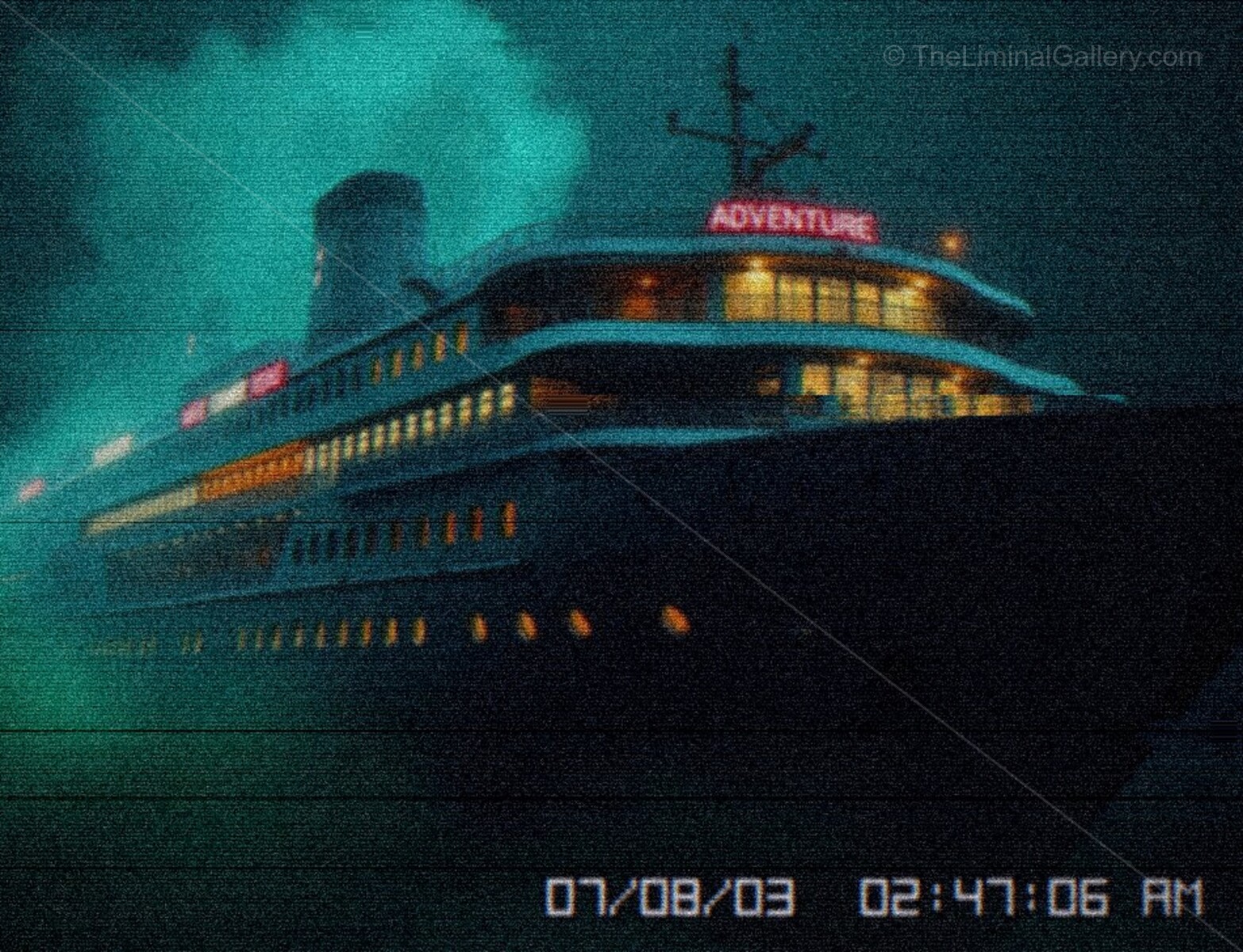 The exterior of Level 26, the SS Fun =), presents a deceptive facade of leisure.