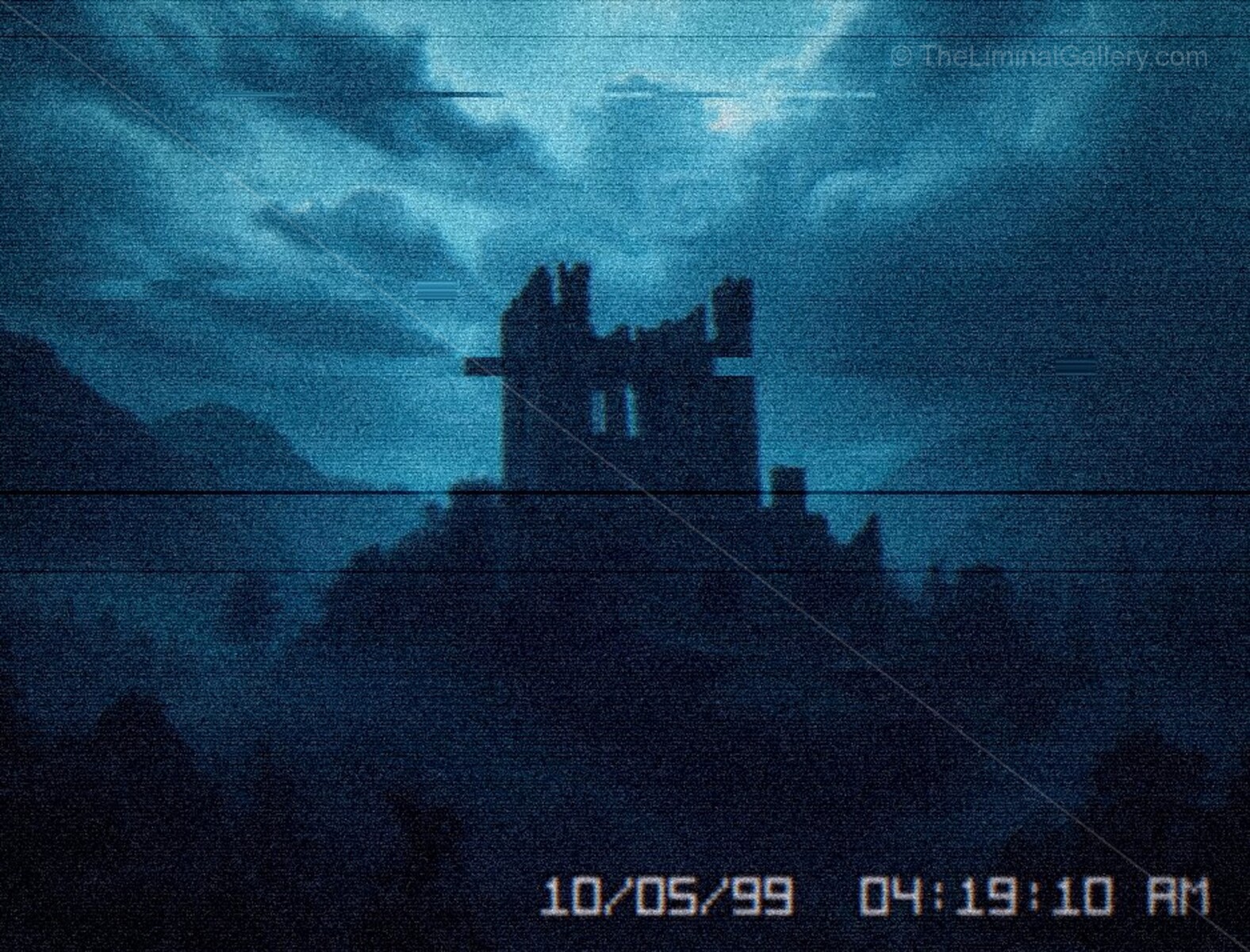 The stone walls and dim lighting of the keep create an atmosphere of mystery.