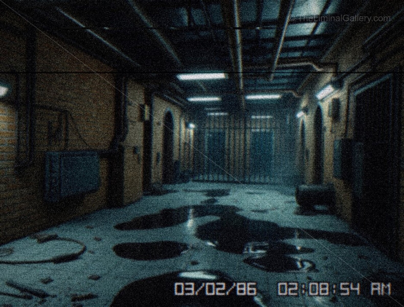 Industrial machinery and dim corridors define Level 3, Electrical Station, an ominous liminal Backrooms zone.