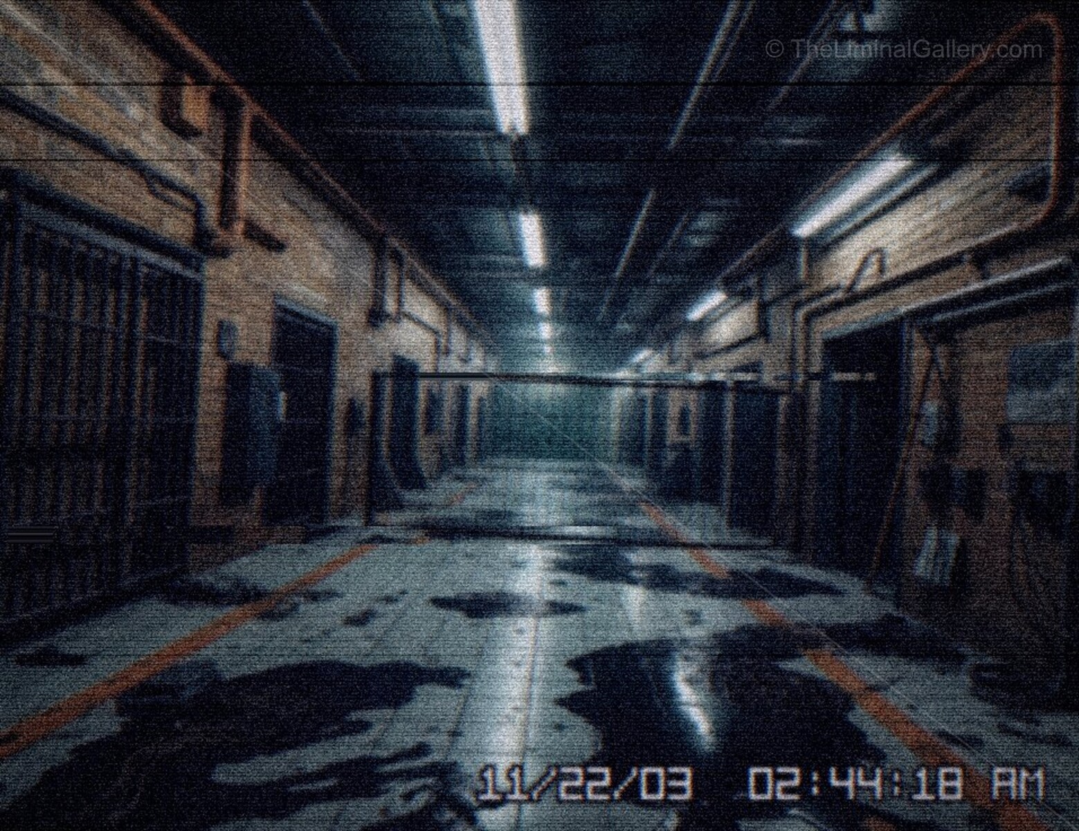 The decaying machinery emphasizes the isolation of Level 3.