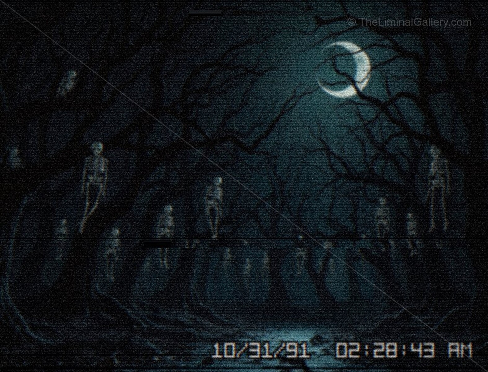 Dark, enchanted woods dominate Level 32, Forest of the Skeleton Queen, blending haunting fantasy with liminal mystery.