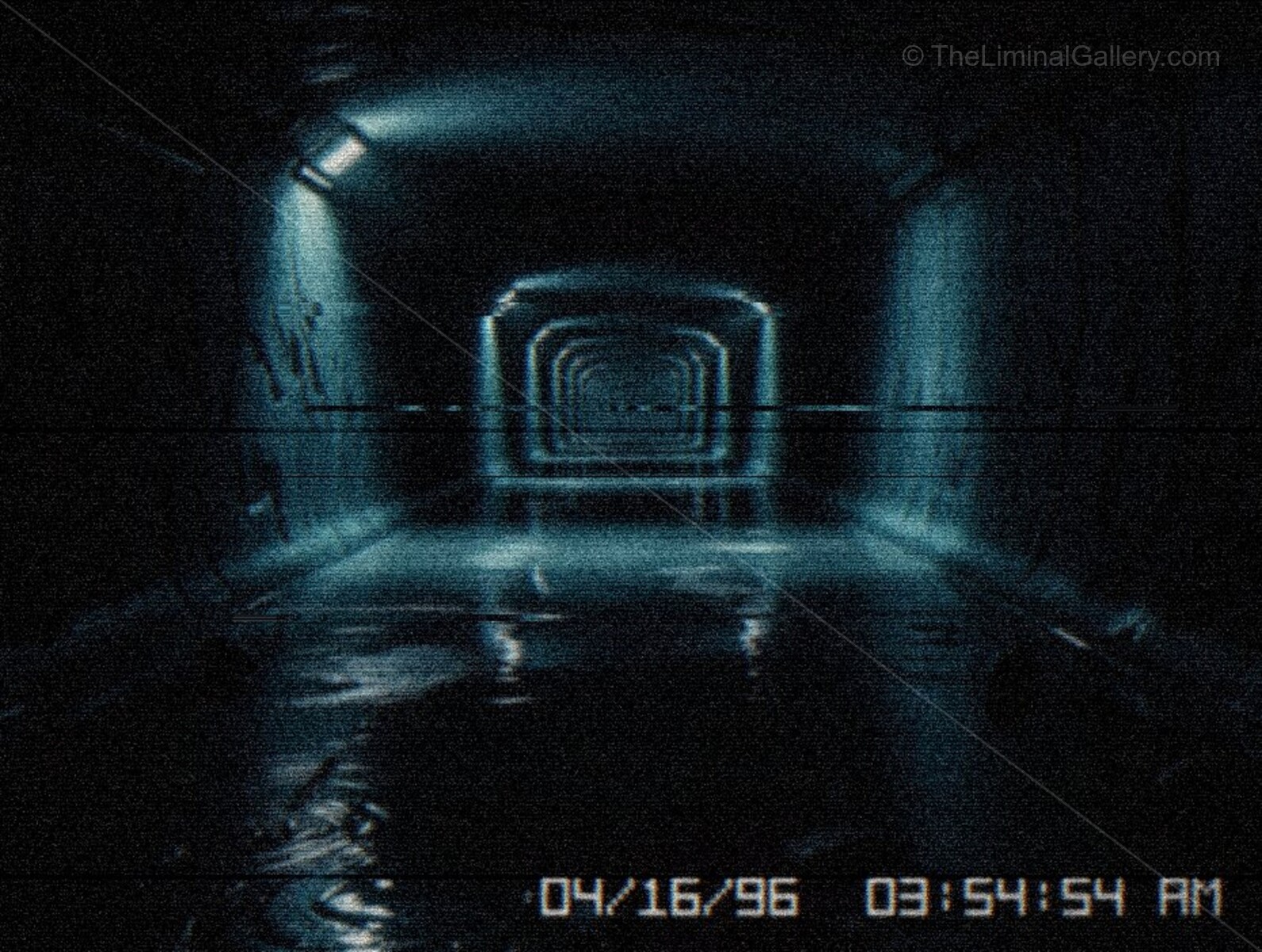 Claustrophobic tunnels and dim lighting define Level 34, Sewer System, an eerie underground liminal space.
