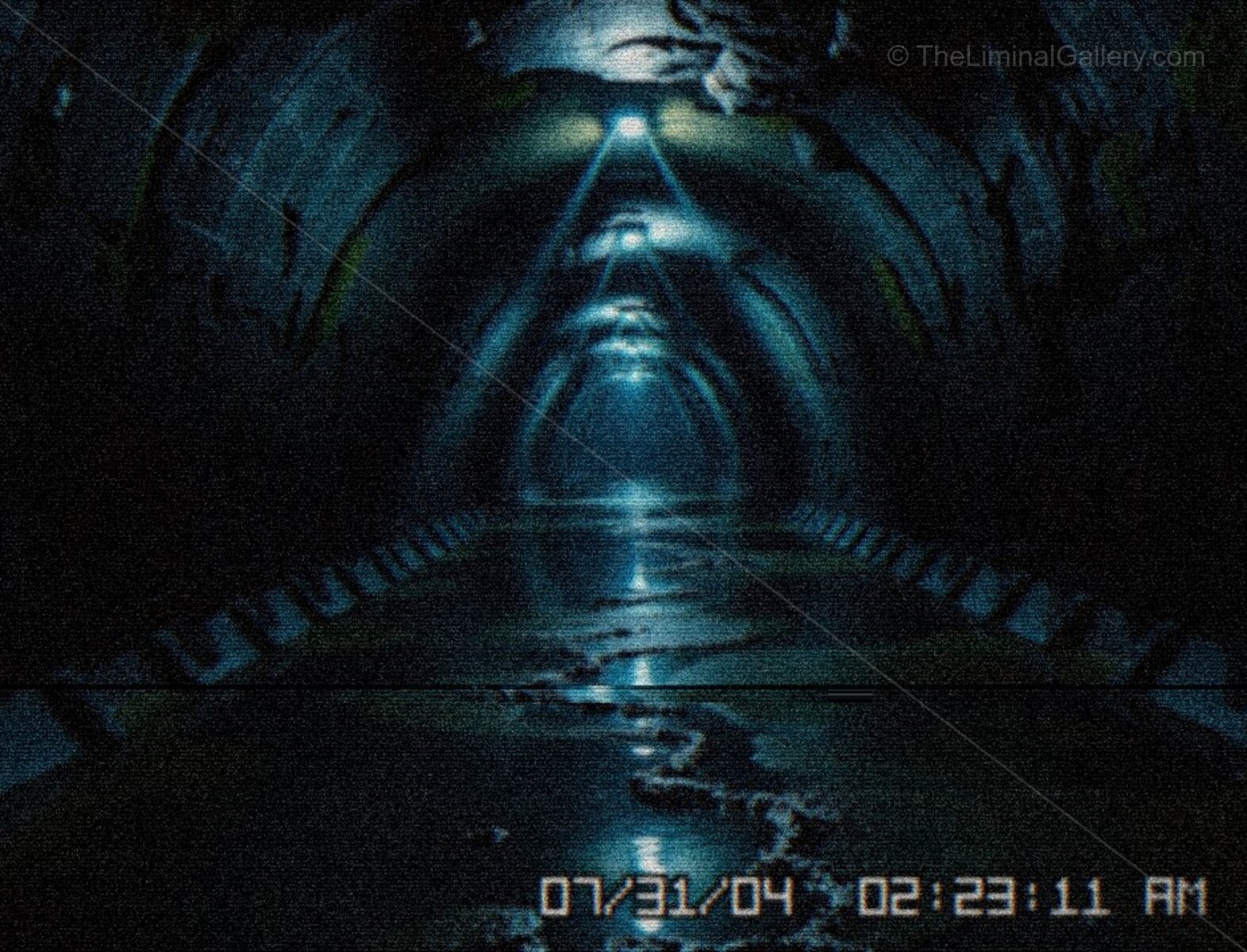 The dampness, the darkness, and the potential danger make it an unsettling environment.