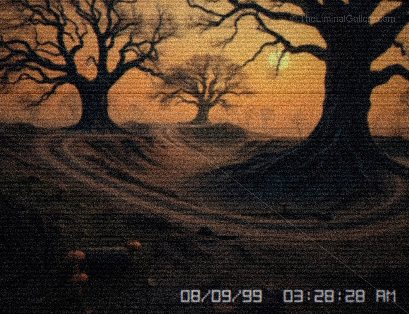 The forest's beauty is tempered by a sense of the unknown and solitude.