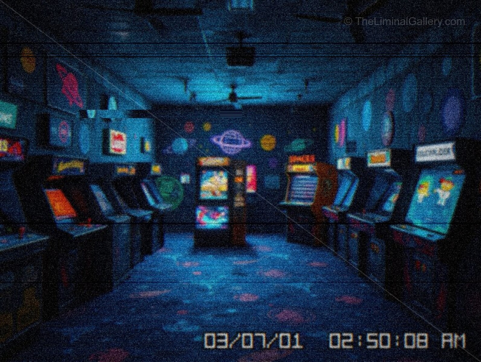 The emptiness of the place creates an atmosphere of eerie nostalgia.