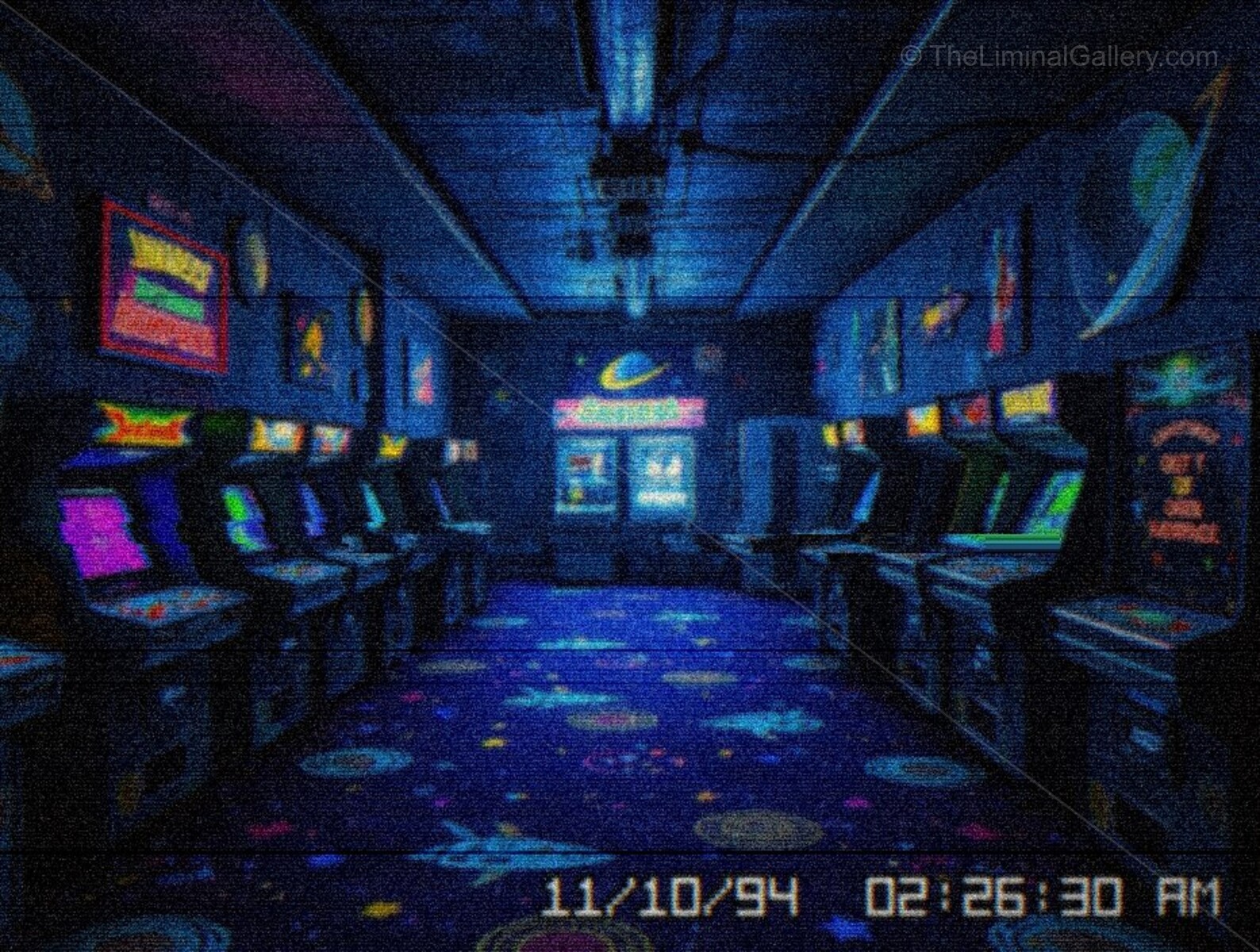 The mix of the familiar and the abandoned creates an unsettling environment.