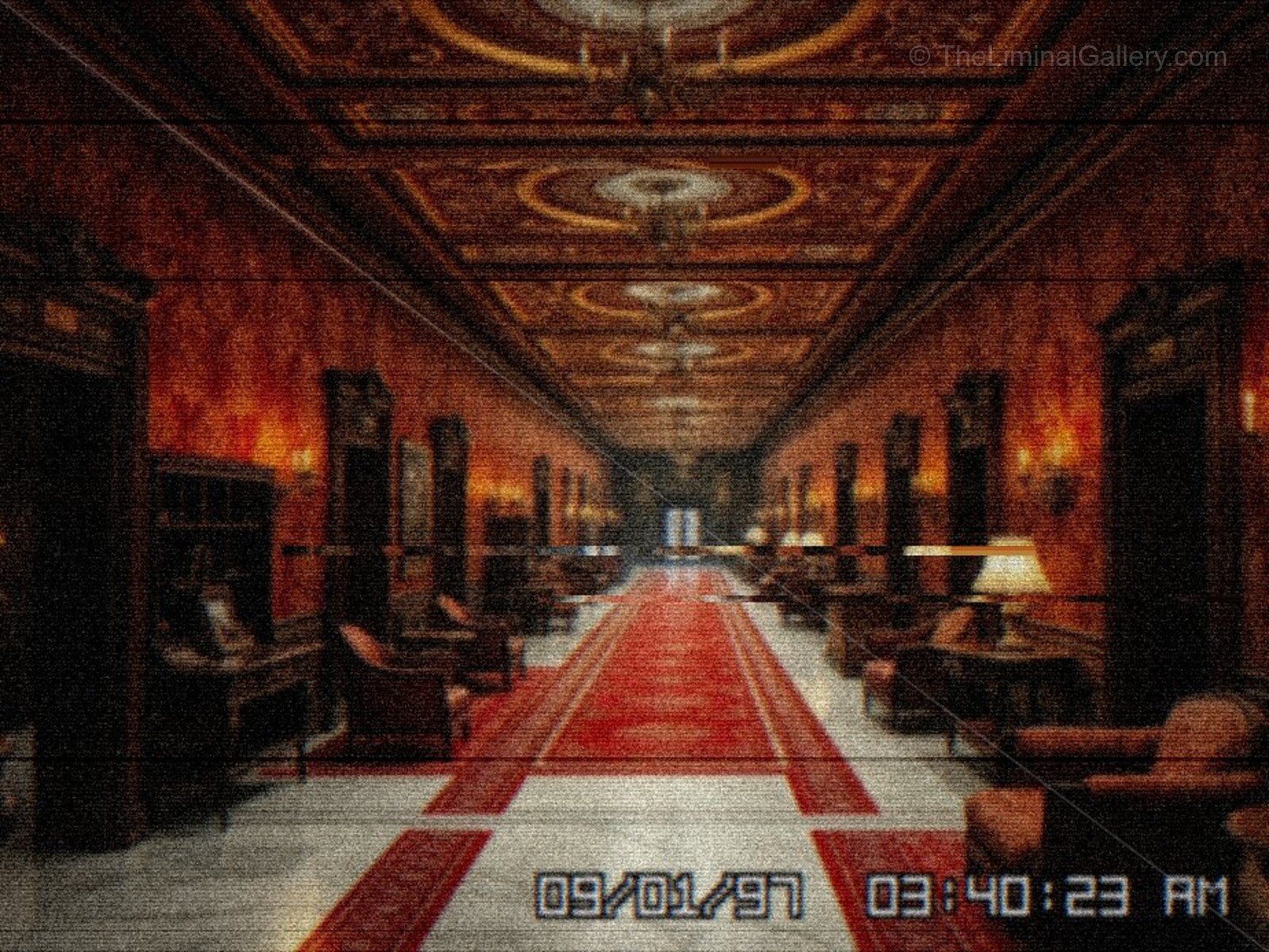 The winding halls and the unsettling quiet make it an experience of terror.