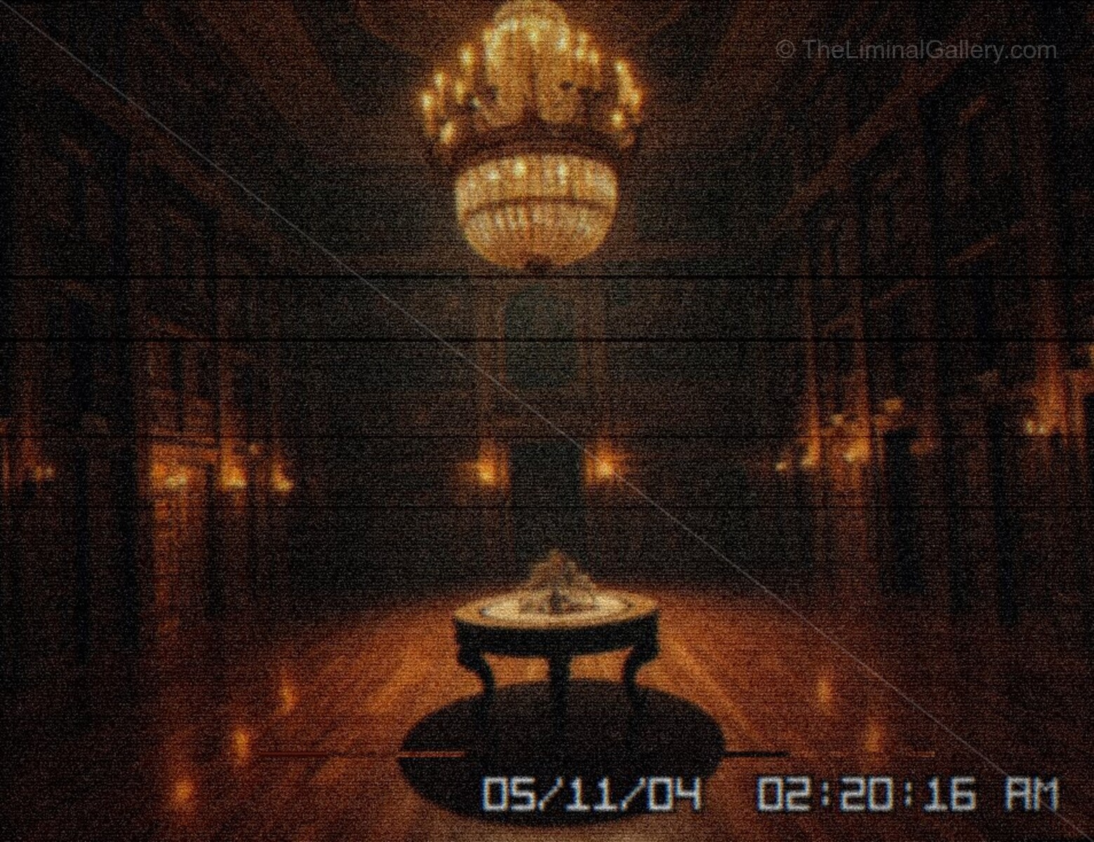 The luxury and elegant design create an unsettling contradiction.