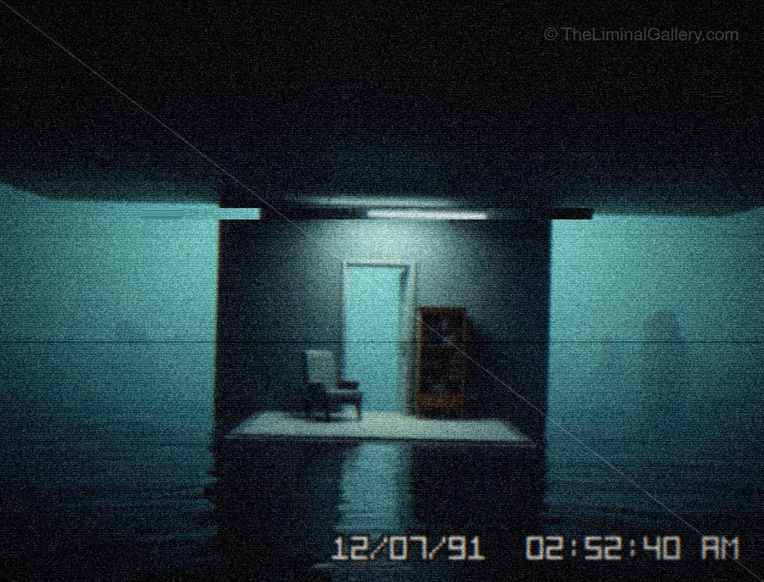 The deep water and the lack of light creates an unsettling environment.