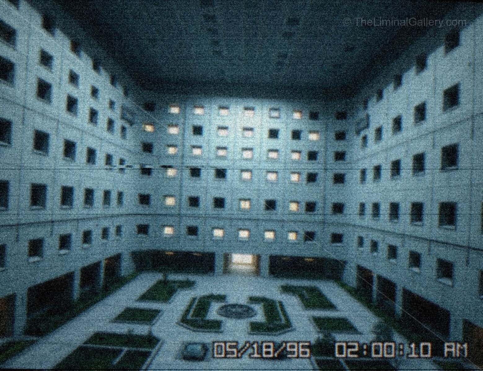 The multitude of windows makes it a disorienting and unsettling experience.